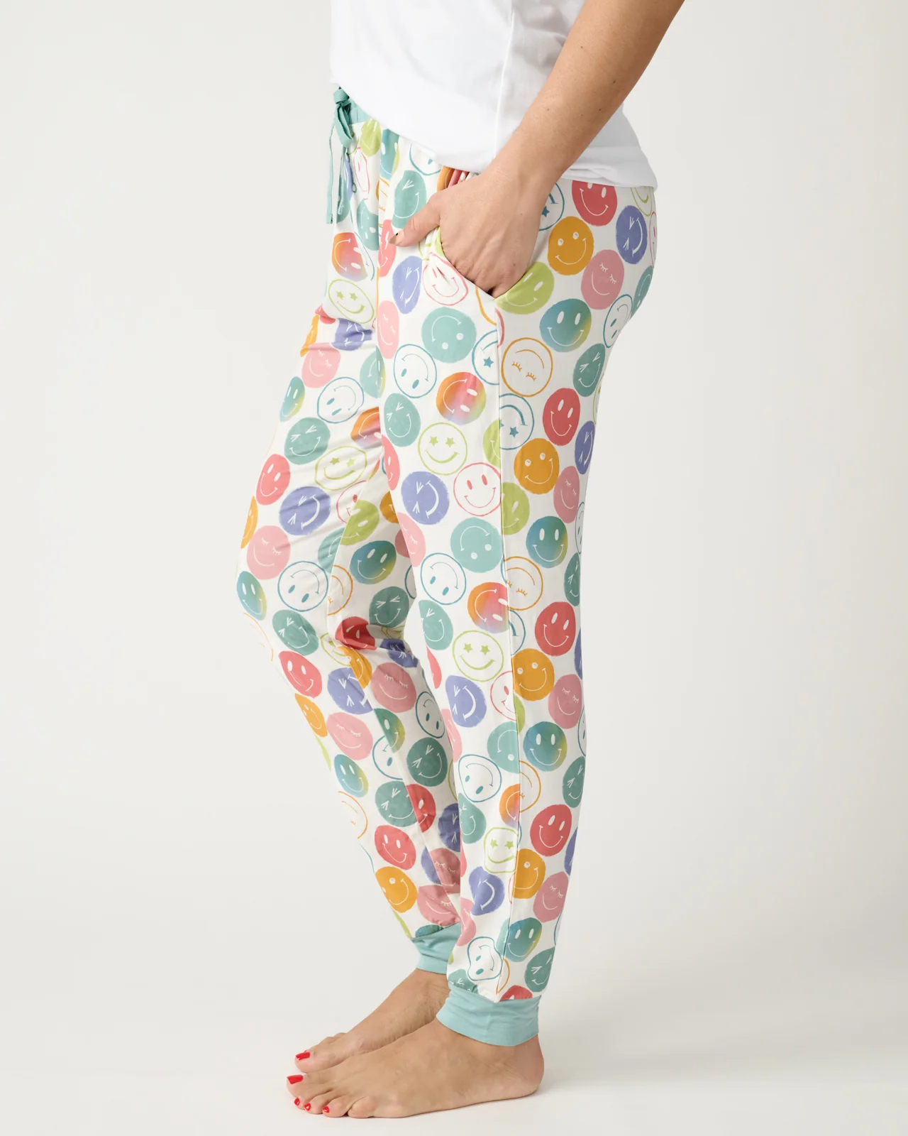 Positive Vibes Women's Pajama Pants - Image 2