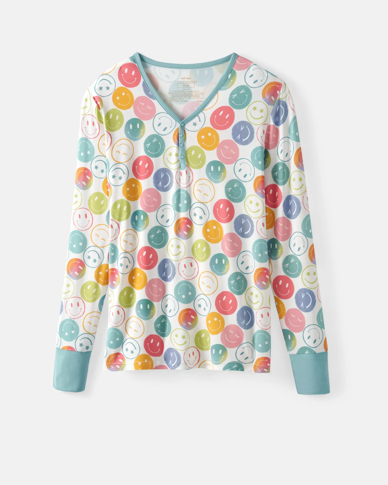 Positive Vibes Women's Long Sleeve Pajama Top - Image 6