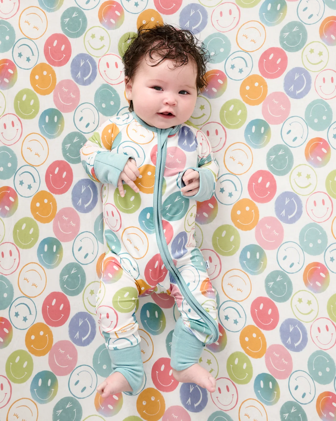 Positive Vibes Fitted Crib Sheet - Image 3