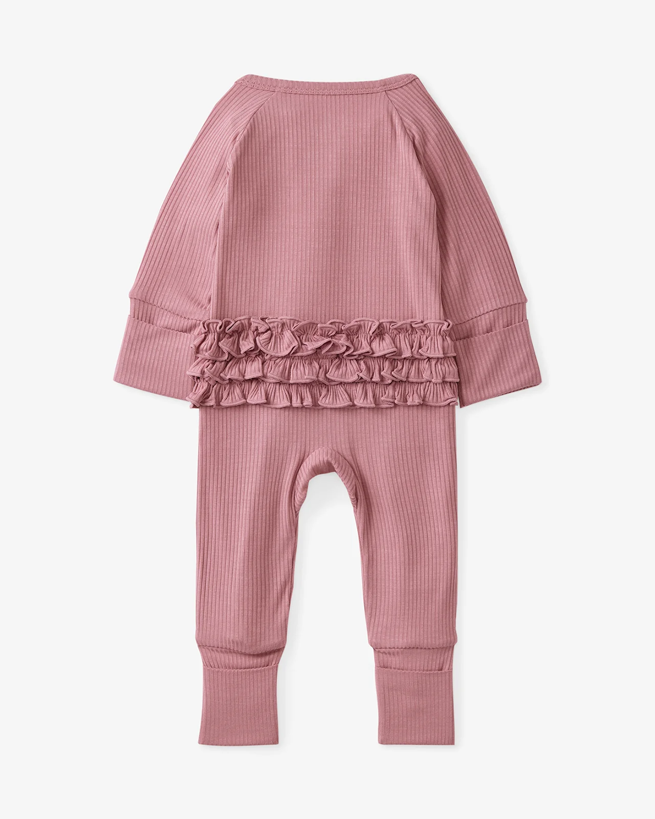 Rosewood Ribbed Ruffle Zippy - Image 7