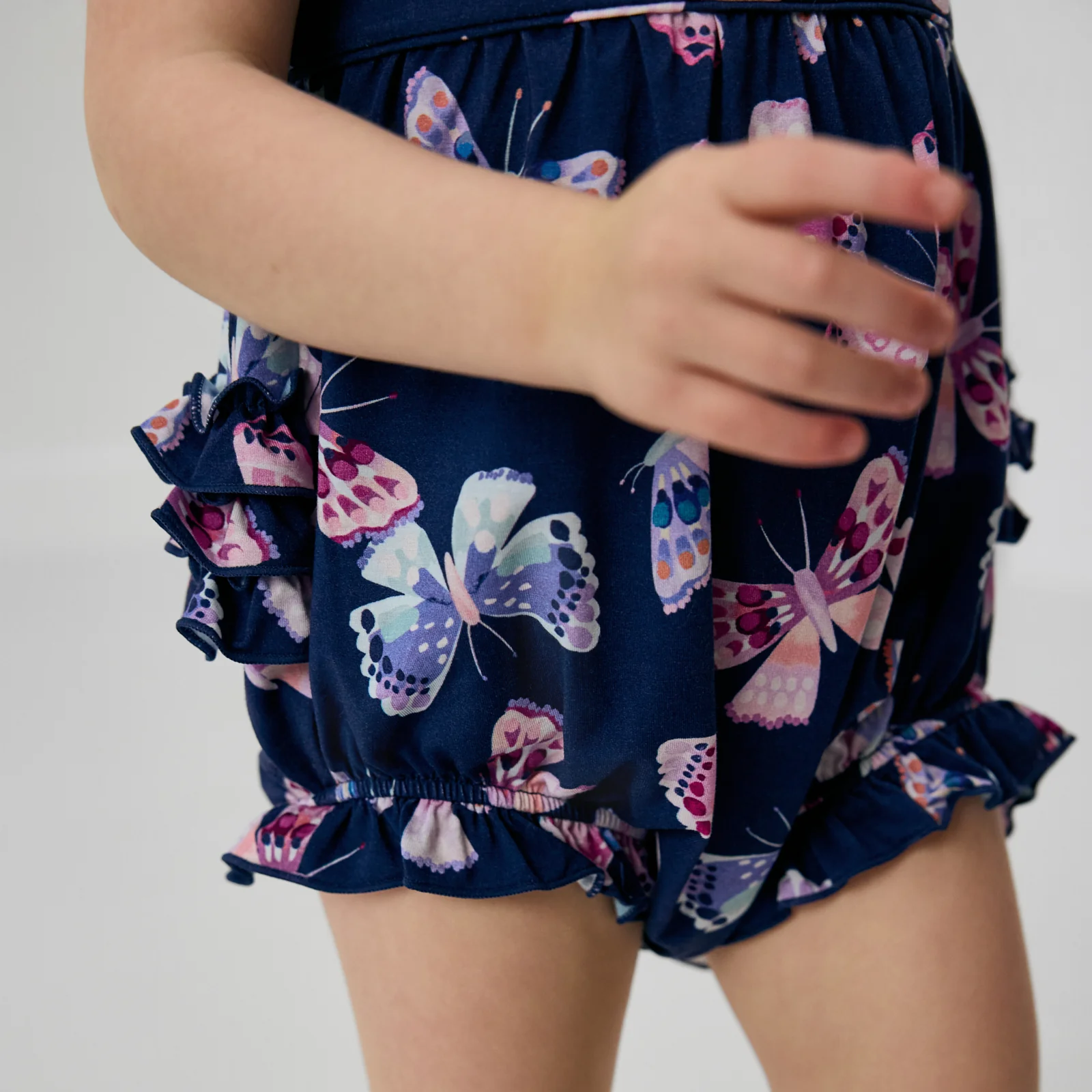Royal Butterflies Bubble Romper - Image 3