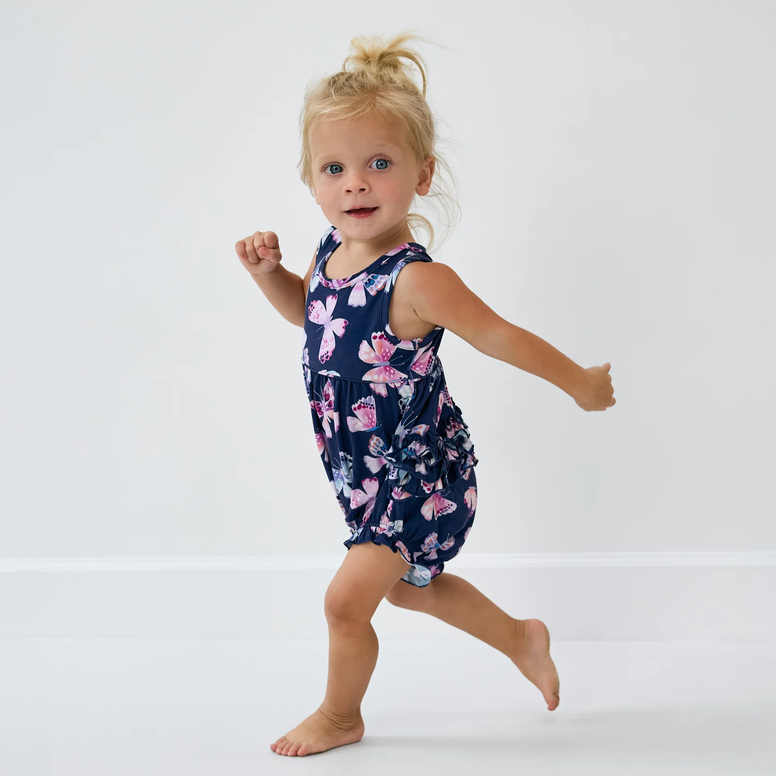 Royal Butterflies Bubble Romper - Image 6