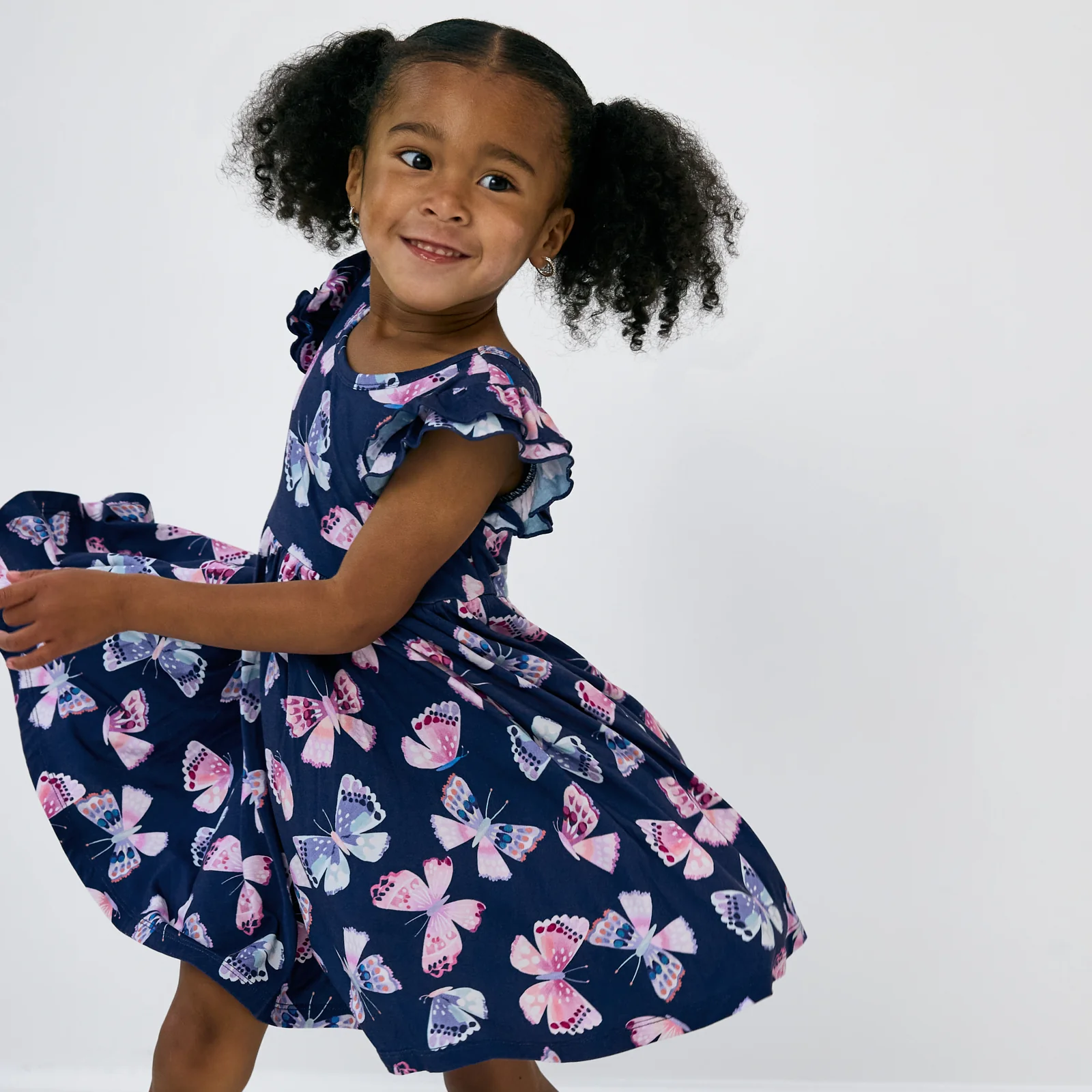 Royal Butterflies Flutter Twirl Dress - Image 2
