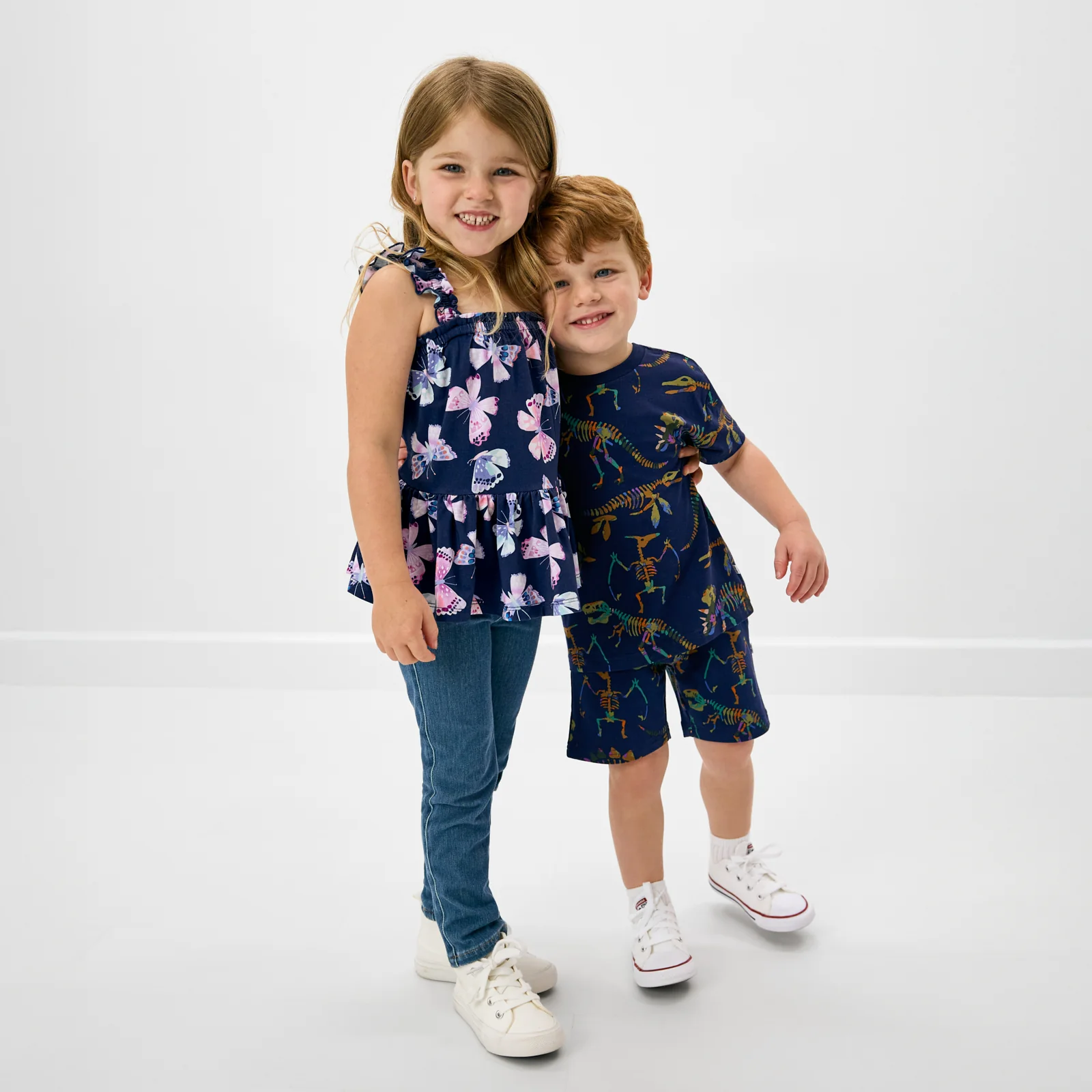 Royal Butterflies Peplum Flutter Tank - Image 6