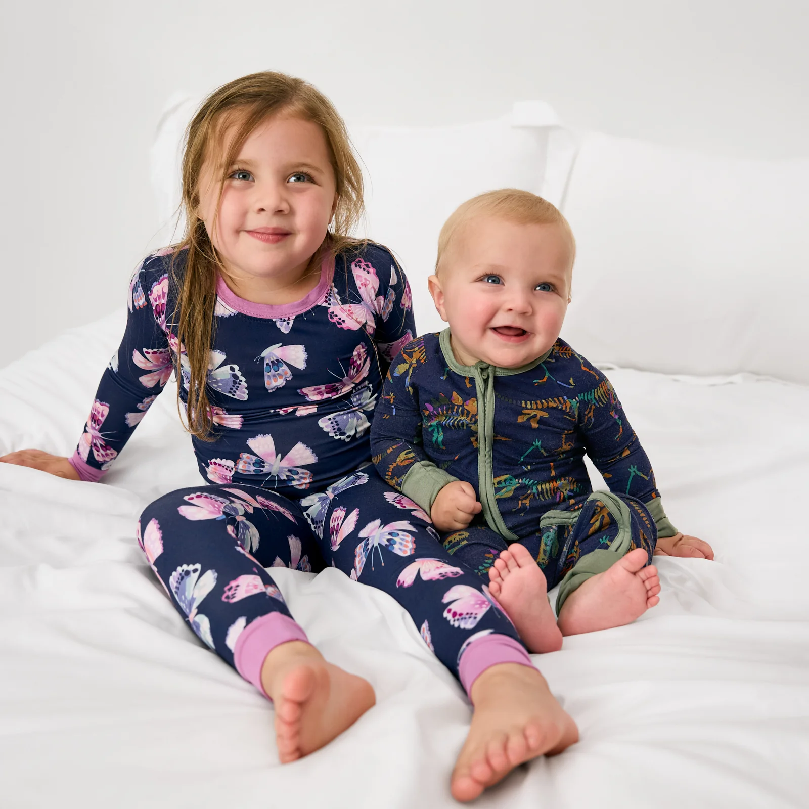 Royal Butterflies Two-Piece Pajama Set - Image 5