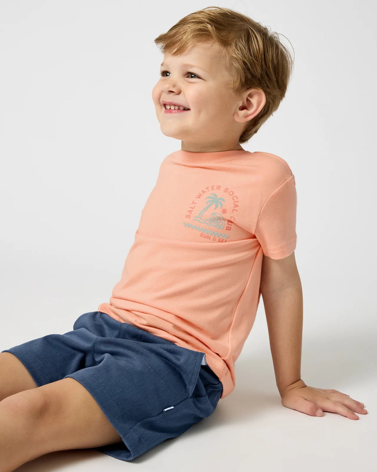 Vintage Navy Chino Shorts - Image 3