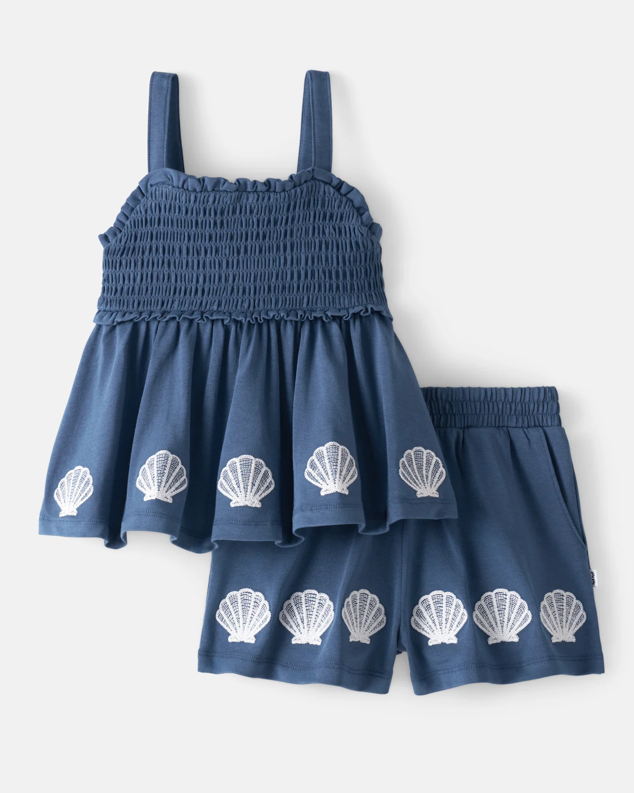 Seashell Cove Smocked Tank & Shorts Set - Image 8