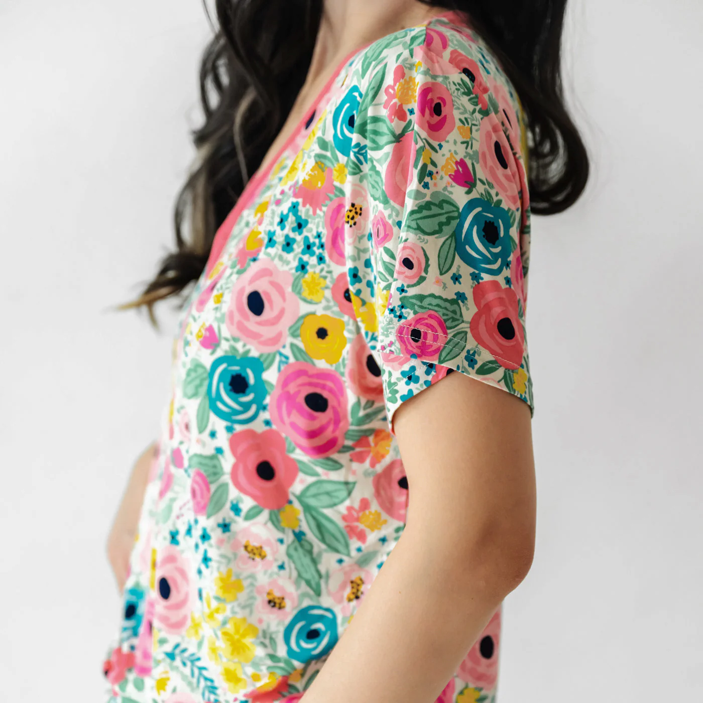 Secret Garden Women's Short Sleeve Pajama Top - Image 3