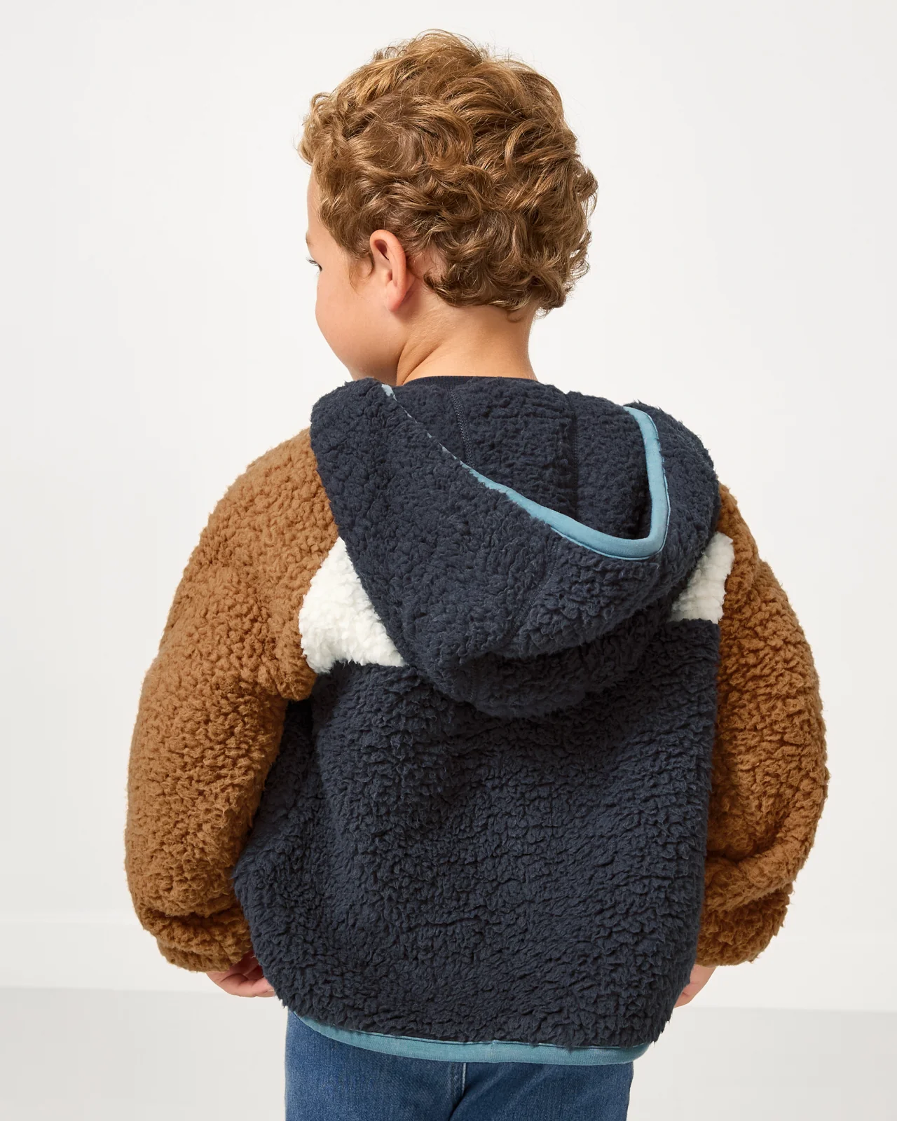 Shadow Gray Sherpa Jacket - Image 2