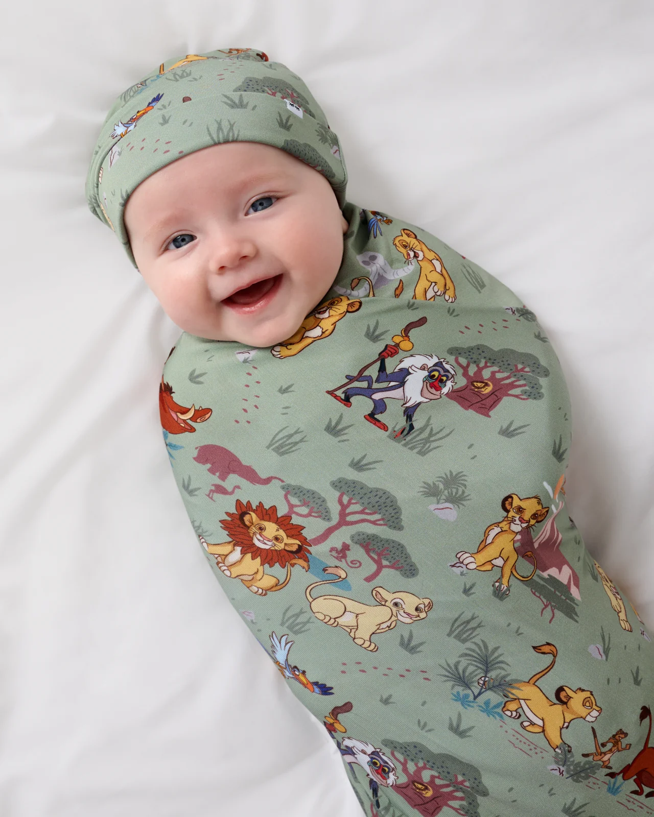 Simba's Safari Swaddle & Beanie Set - Image 2