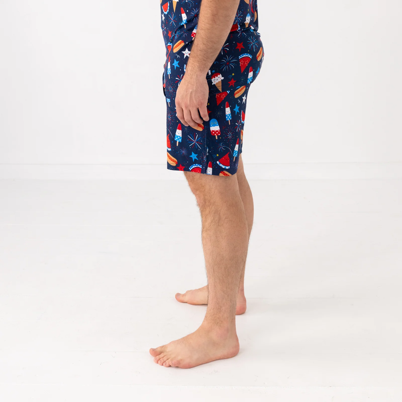 Snacks & Sparkles Men's Pajama Shorts - Image 3