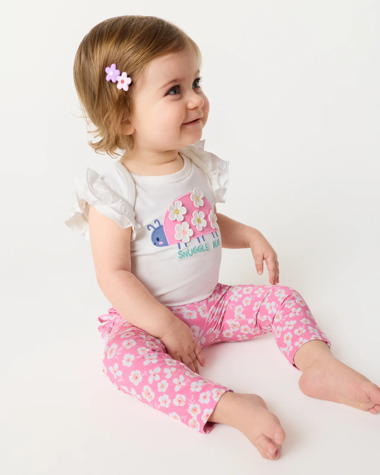 Snuggle Bug Flutter Bodysuit - Image 5