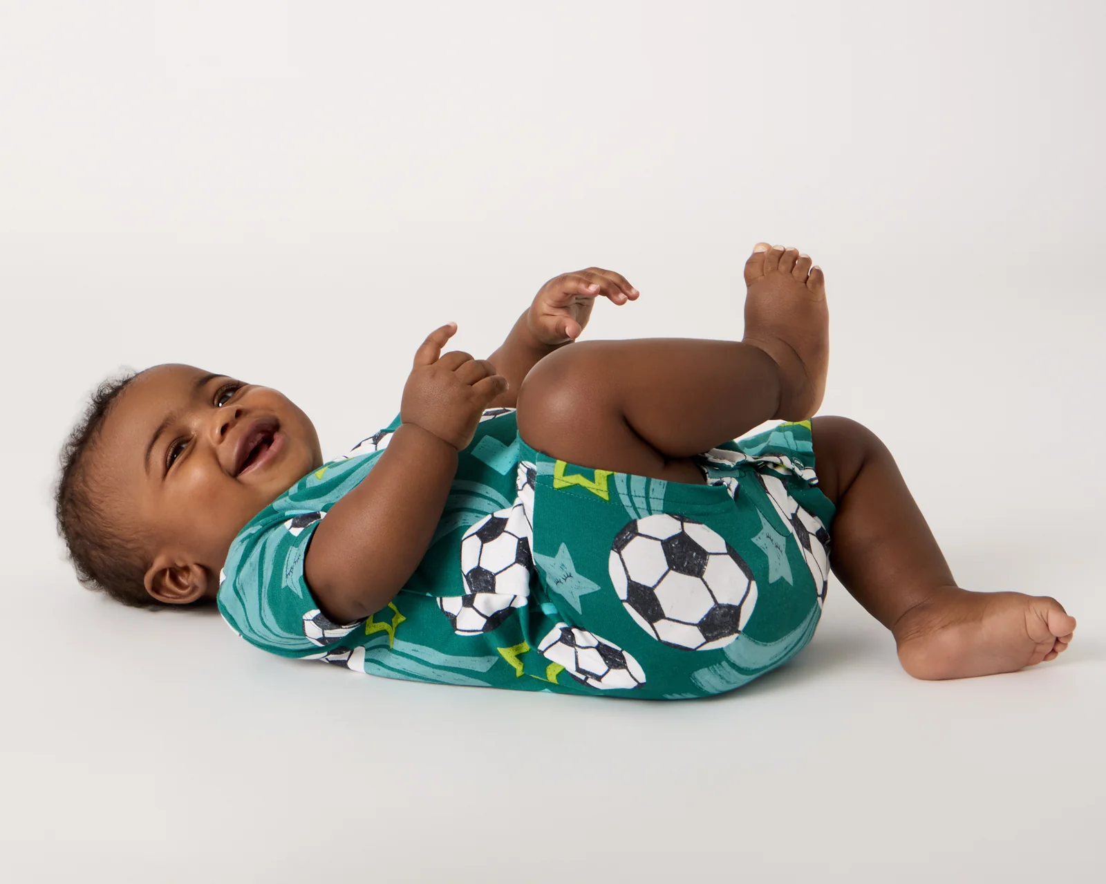 Soccer Stars Pocket Shorty Romper - Image 3