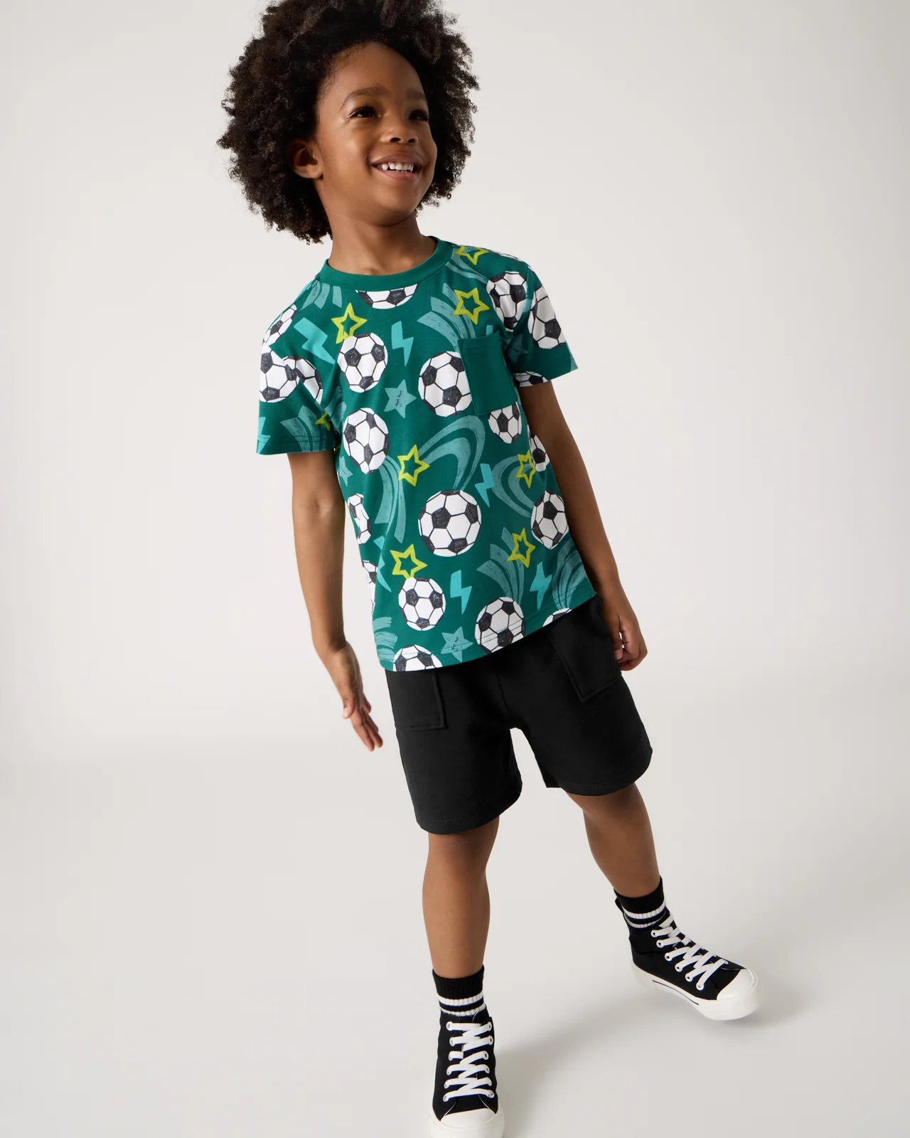 Soccer Stars Relaxed Pocket Tee - Image 3