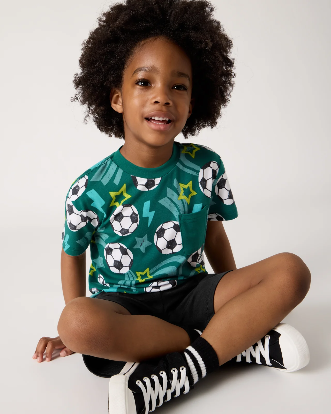 Soccer Stars Relaxed Pocket Tee - Image 4