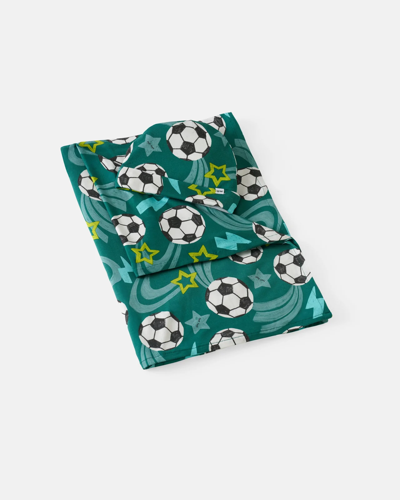 Soccer Stars Swaddle & Beanie Set - Image 4