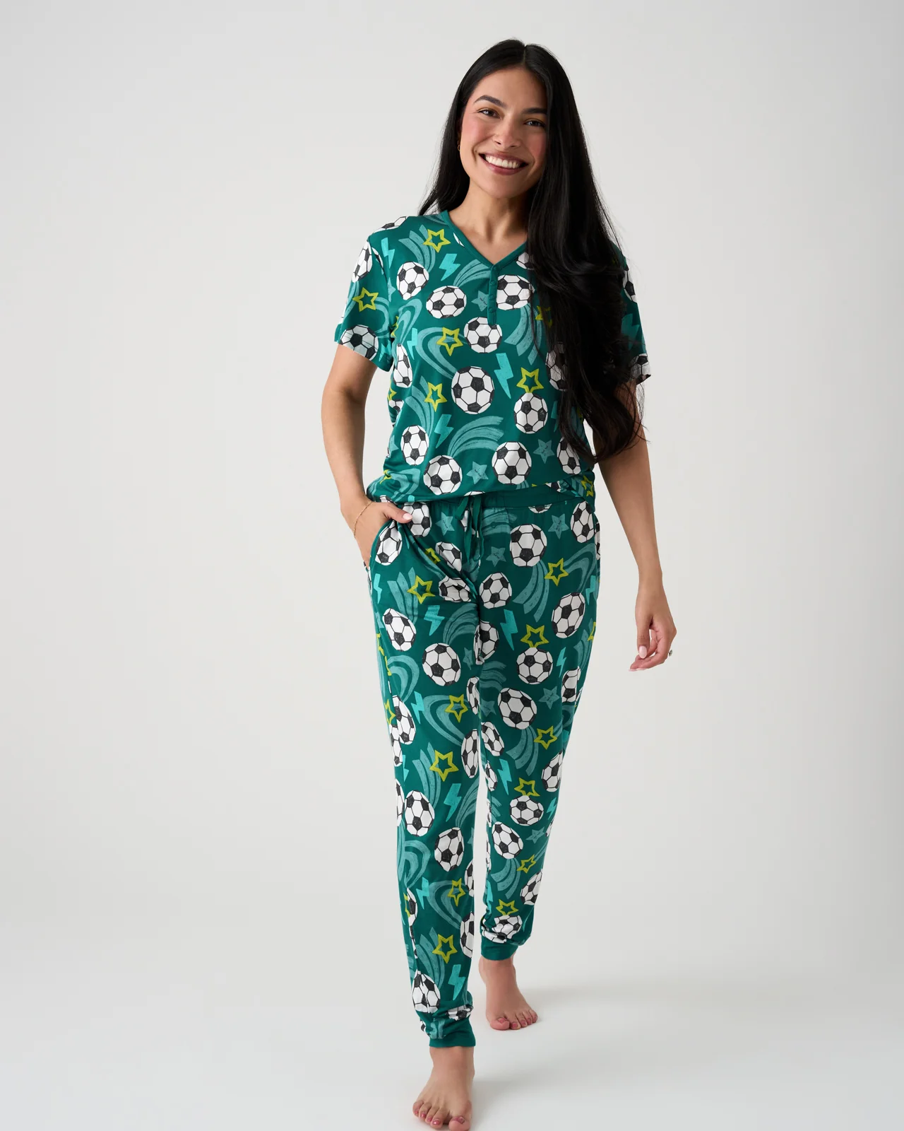 Soccer Stars Women's Pajama Pants - Image 4