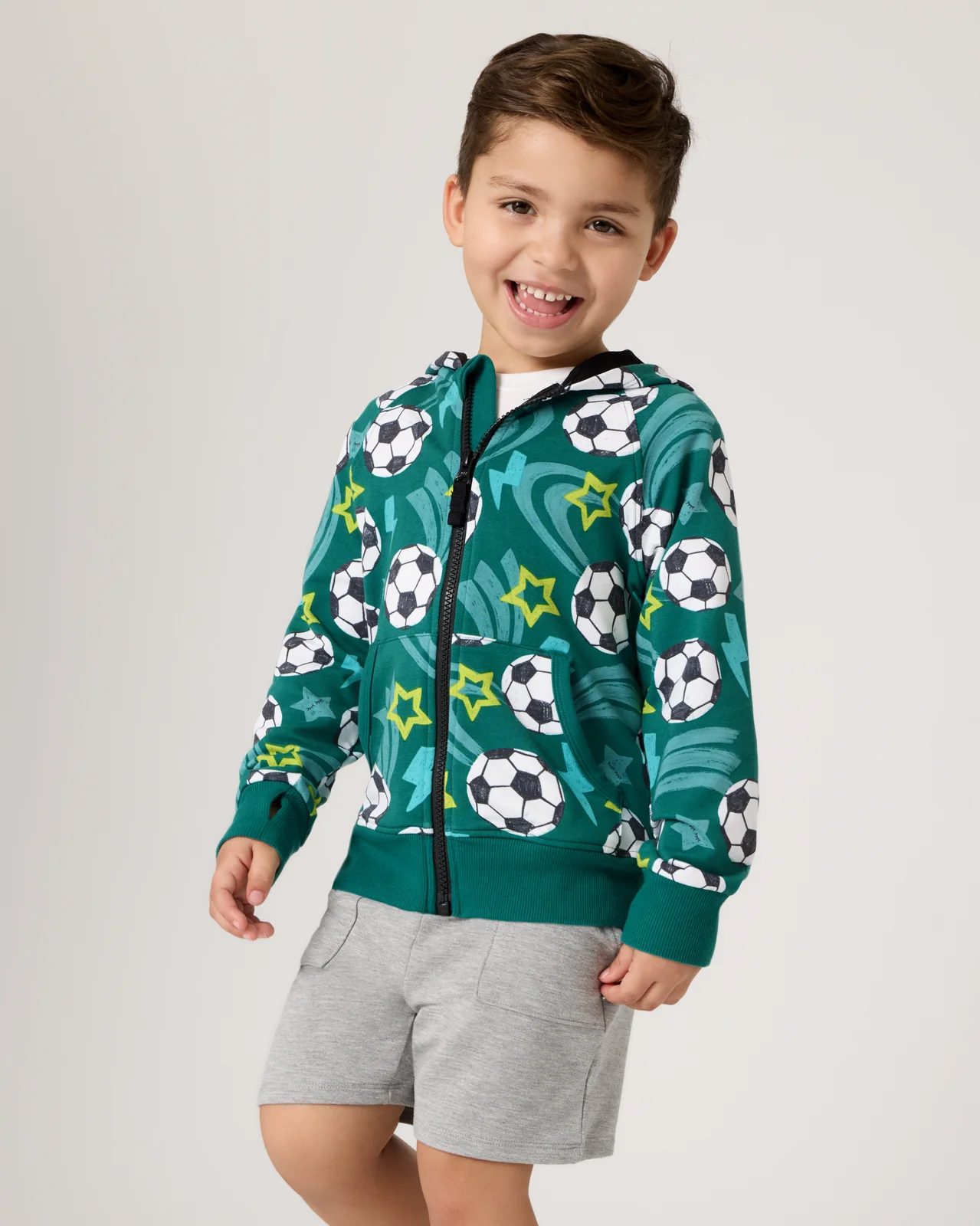 Soccer Stars Zip Hoodie - Image 3