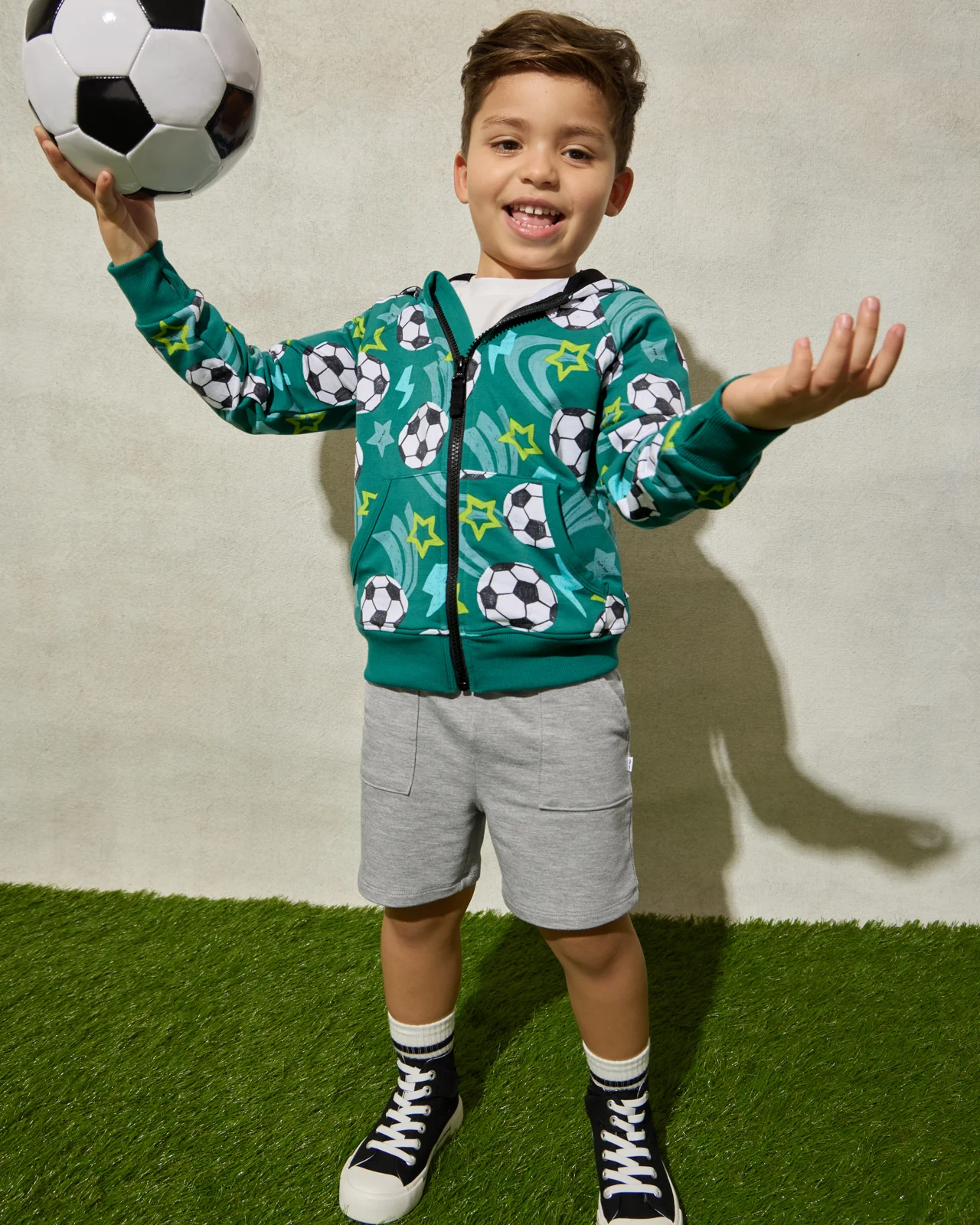 Soccer Stars Zip Hoodie - Image 5