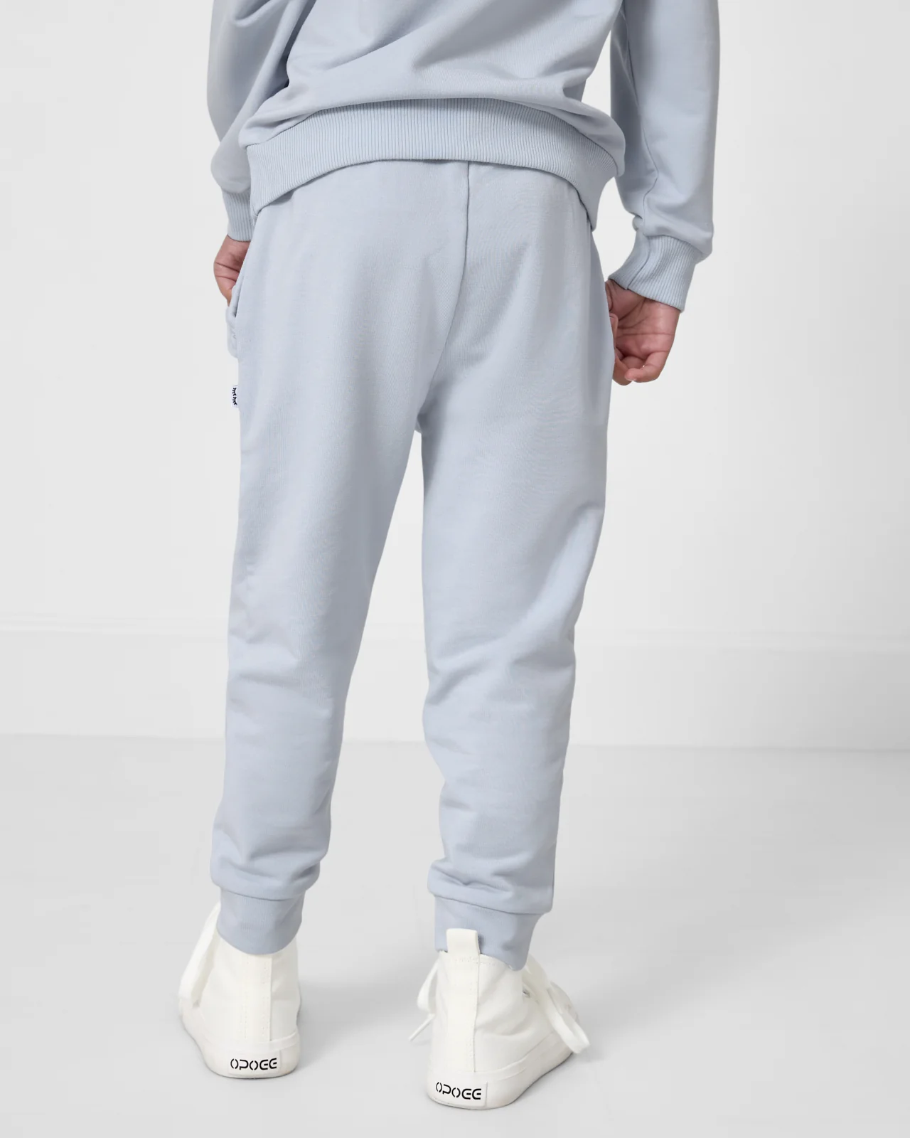 Soft Blue Ruffle Jogger - Image 3