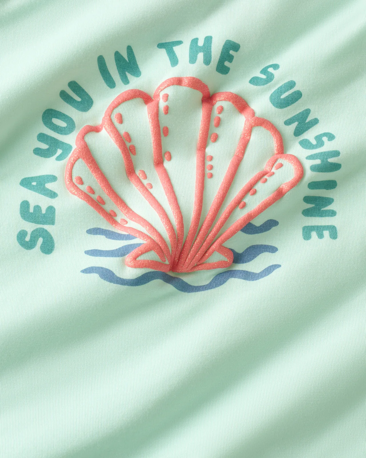 Sparkling Seas Puff Sleeve Tee - Image 5