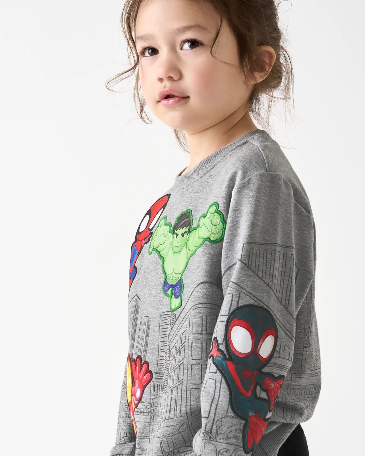 Spidey & His Amazing Friends Mighty City Heroes Crewneck Sweatshirt - Image 4