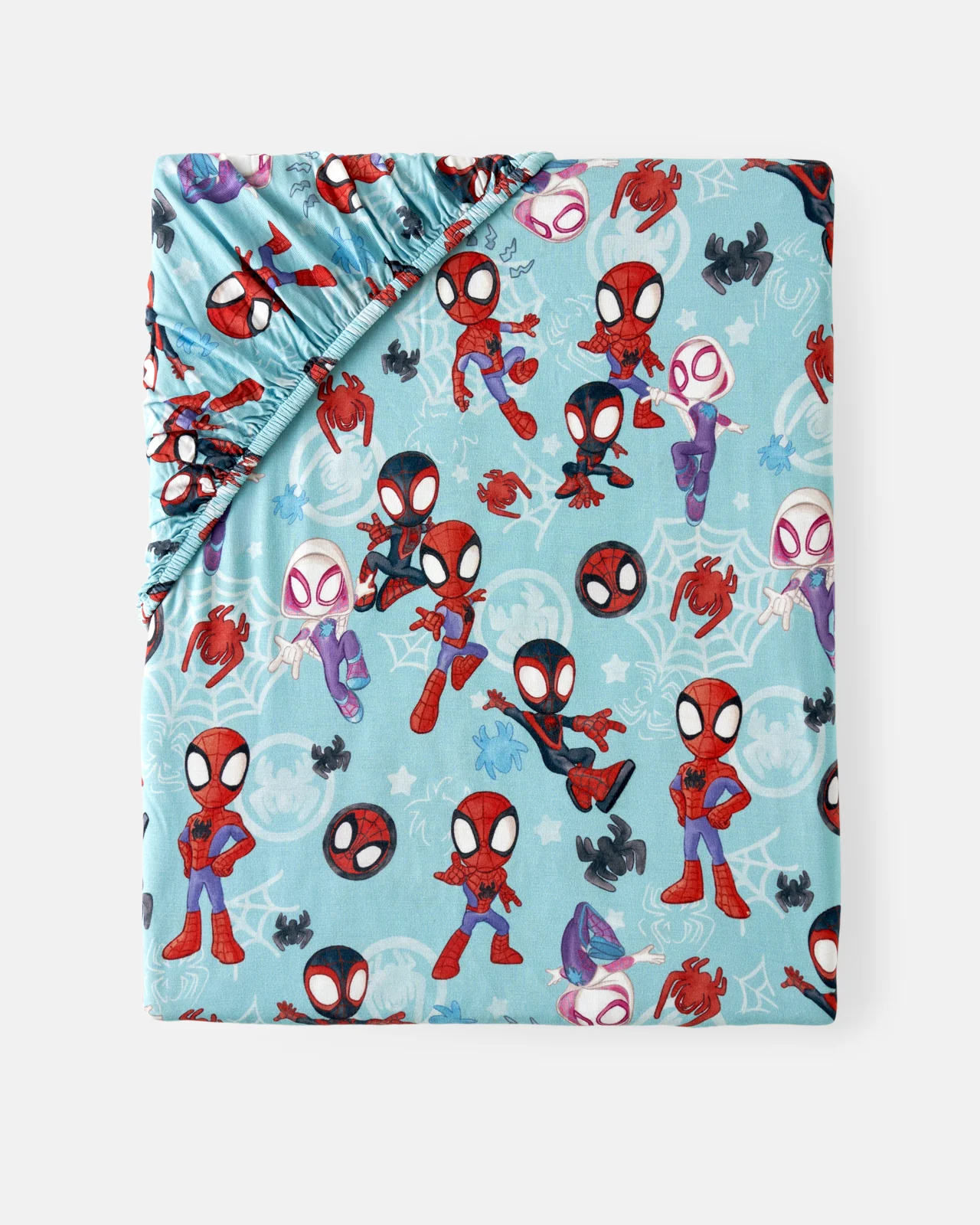 Spidey & His Amazing Friends Tiny Webs Fitted Crib Sheet - Image 3