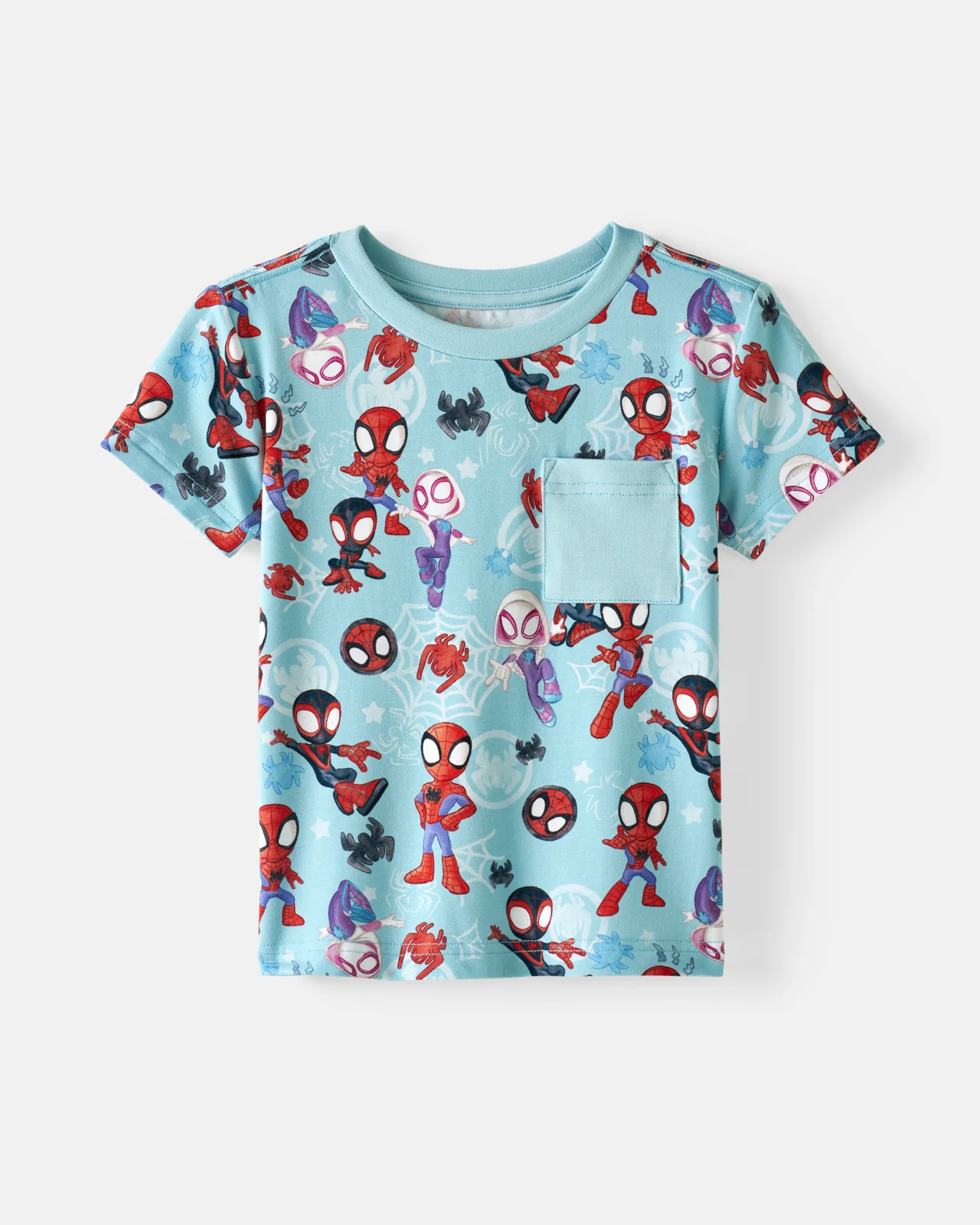 Spidey & His Amazing Friends Tiny Webs Relaxed Pocket Tee - Image 6