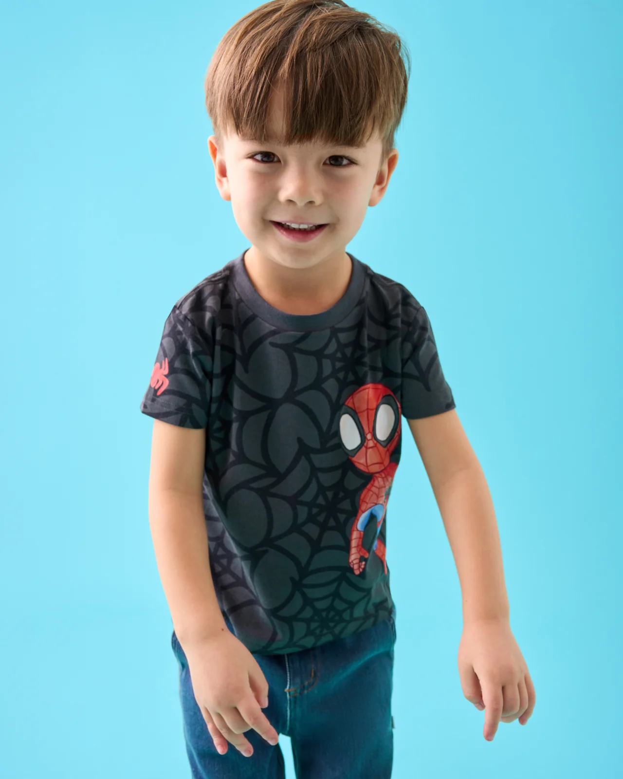 Spidey & His Amazing Friends Tiny Webs Relaxed Tee - Image 3