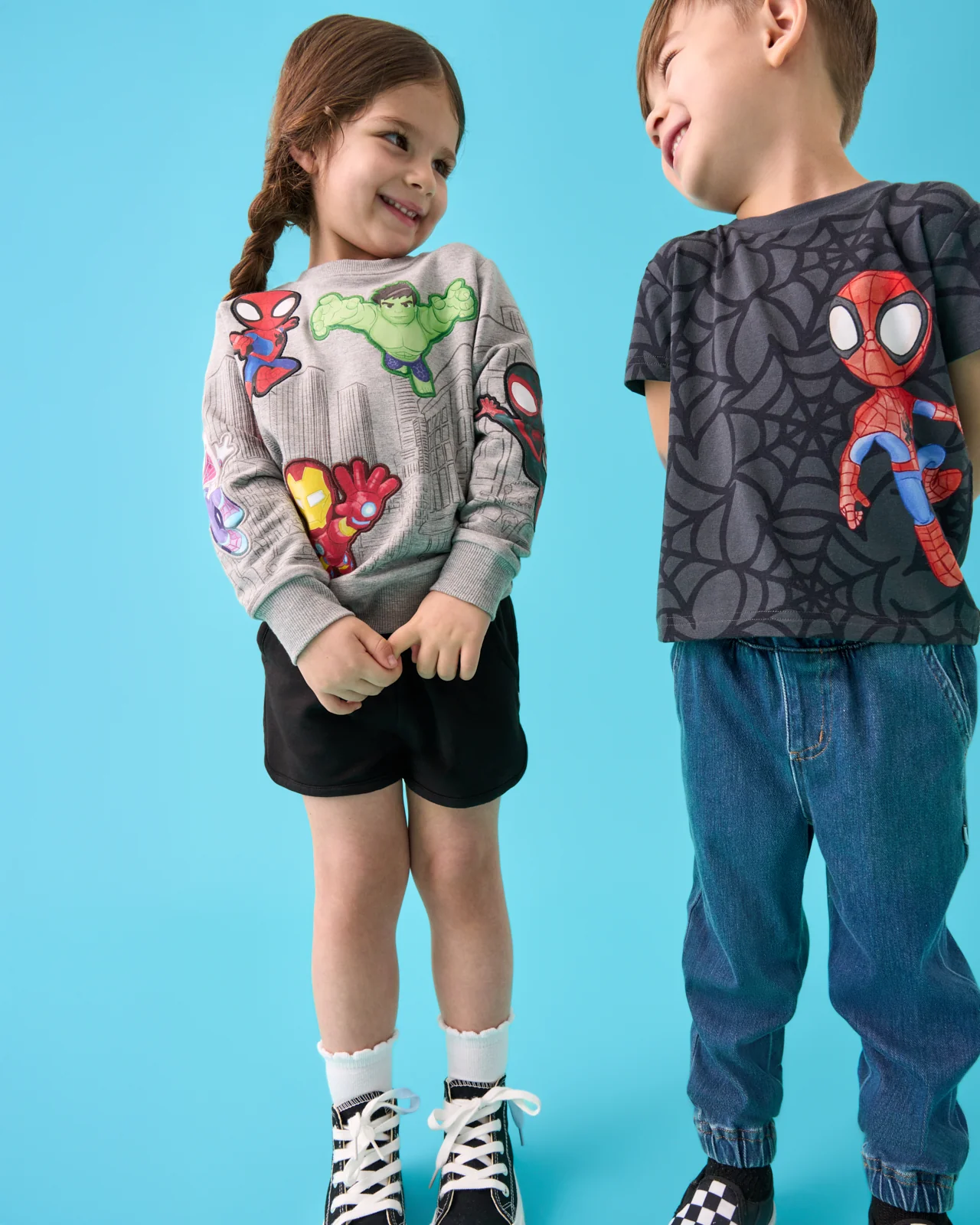 Spidey & His Amazing Friends Tiny Webs Relaxed Tee - Image 4