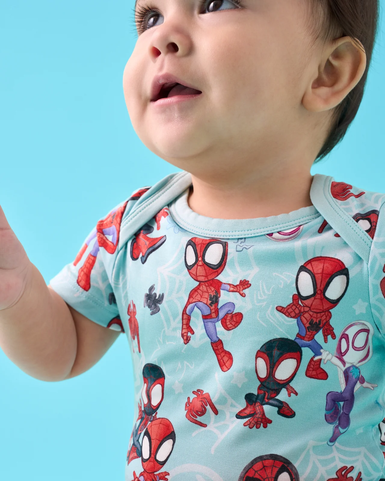 Spidey & His Amazing Friends Tiny Webs Short Sleeve Bodysuit - Image 5