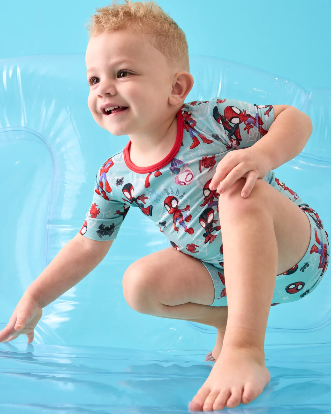Spidey & His Amazing Friends Tiny Webs Two-Piece Short Sleeve & Shorts Pajama Set - Image 5
