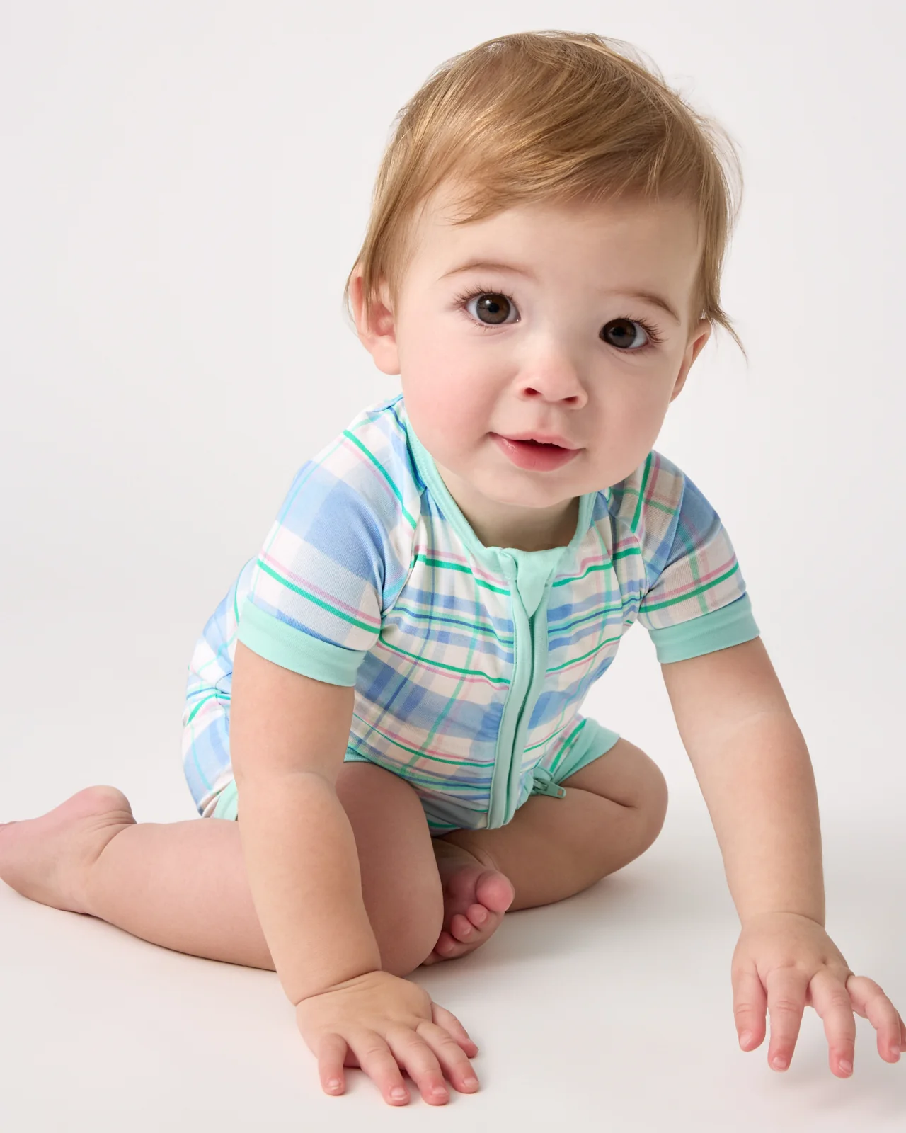Springtime Plaid Shorty Zippy - Image 2