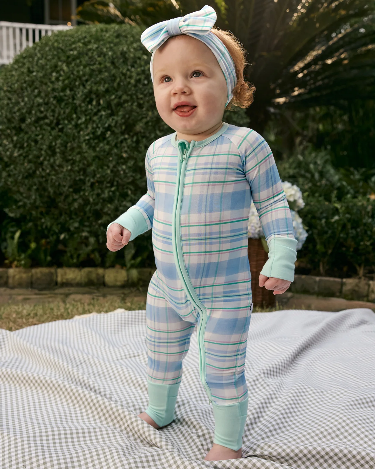 Springtime Plaid Zippy - Image 6