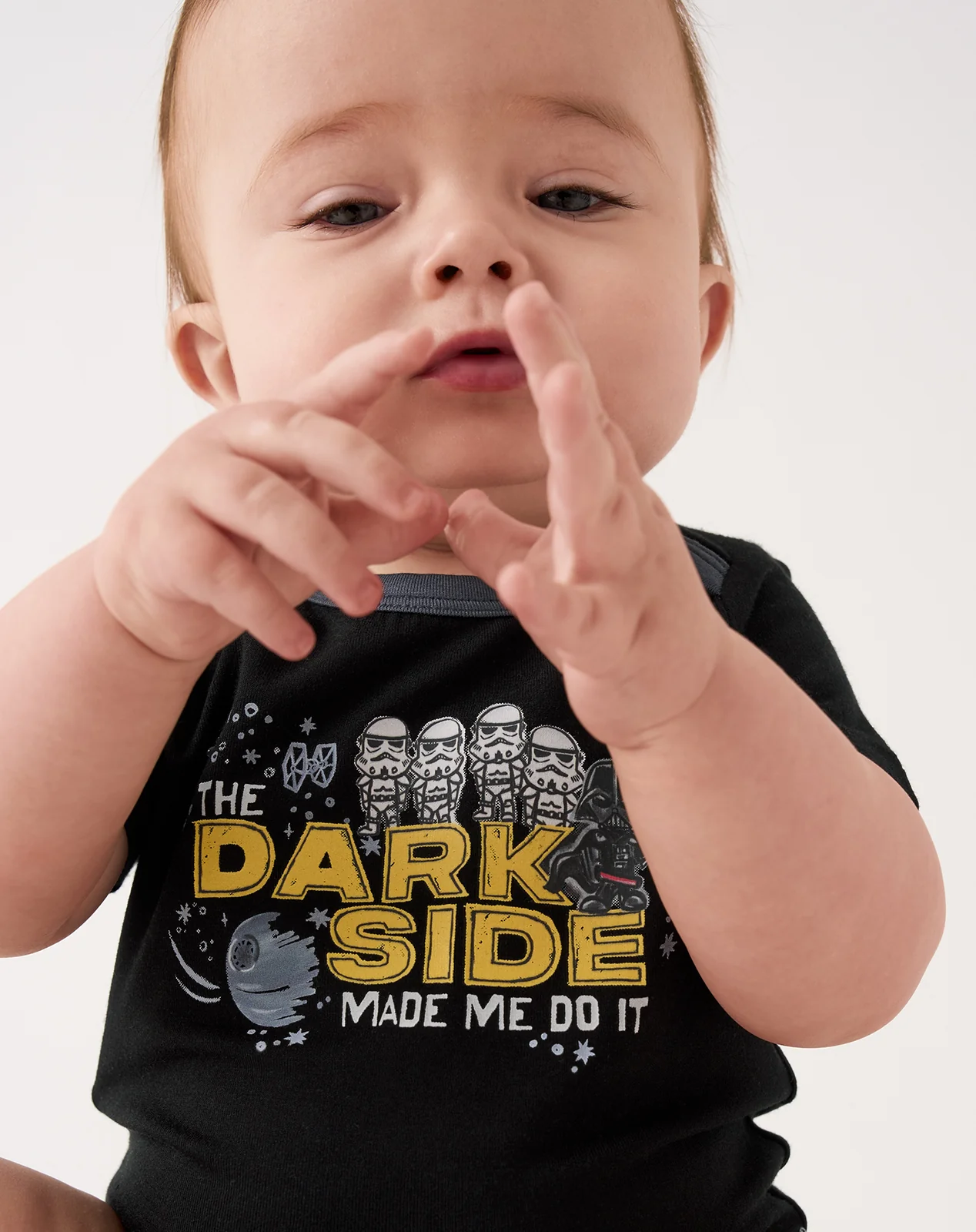 Star Wars Dark Side Short Sleeve Bodysuit - Image 4