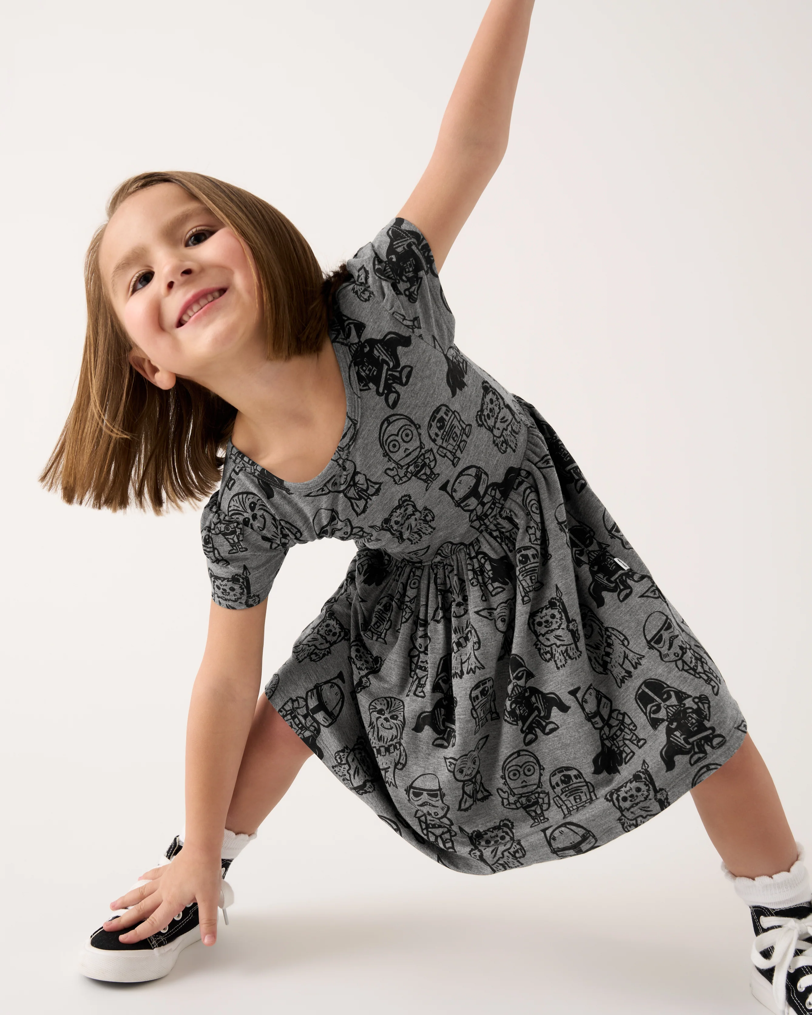 Star Wars Far, Far Away Friends Skater Dress - Image 4