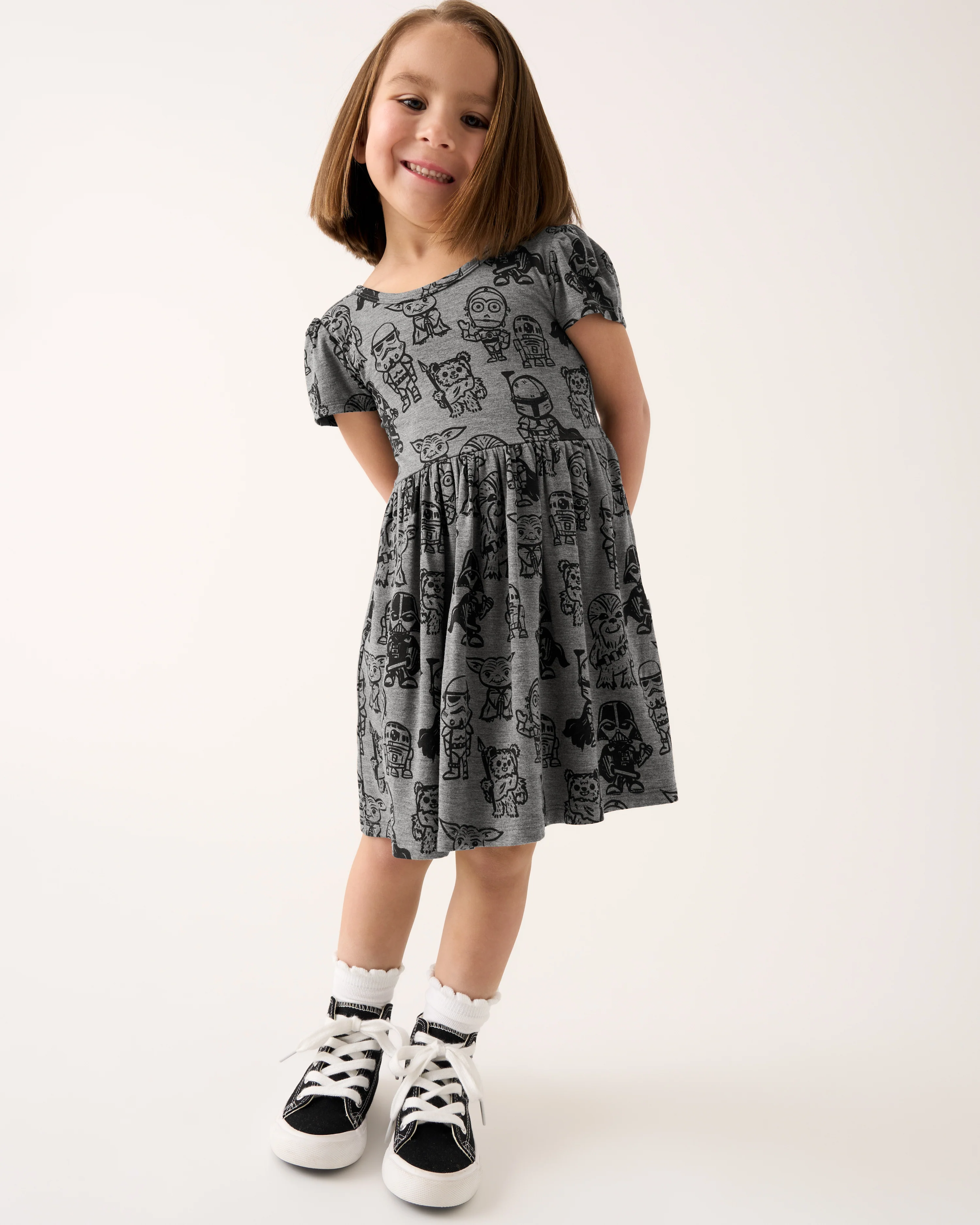 Star Wars Far, Far Away Friends Skater Dress - Image 6
