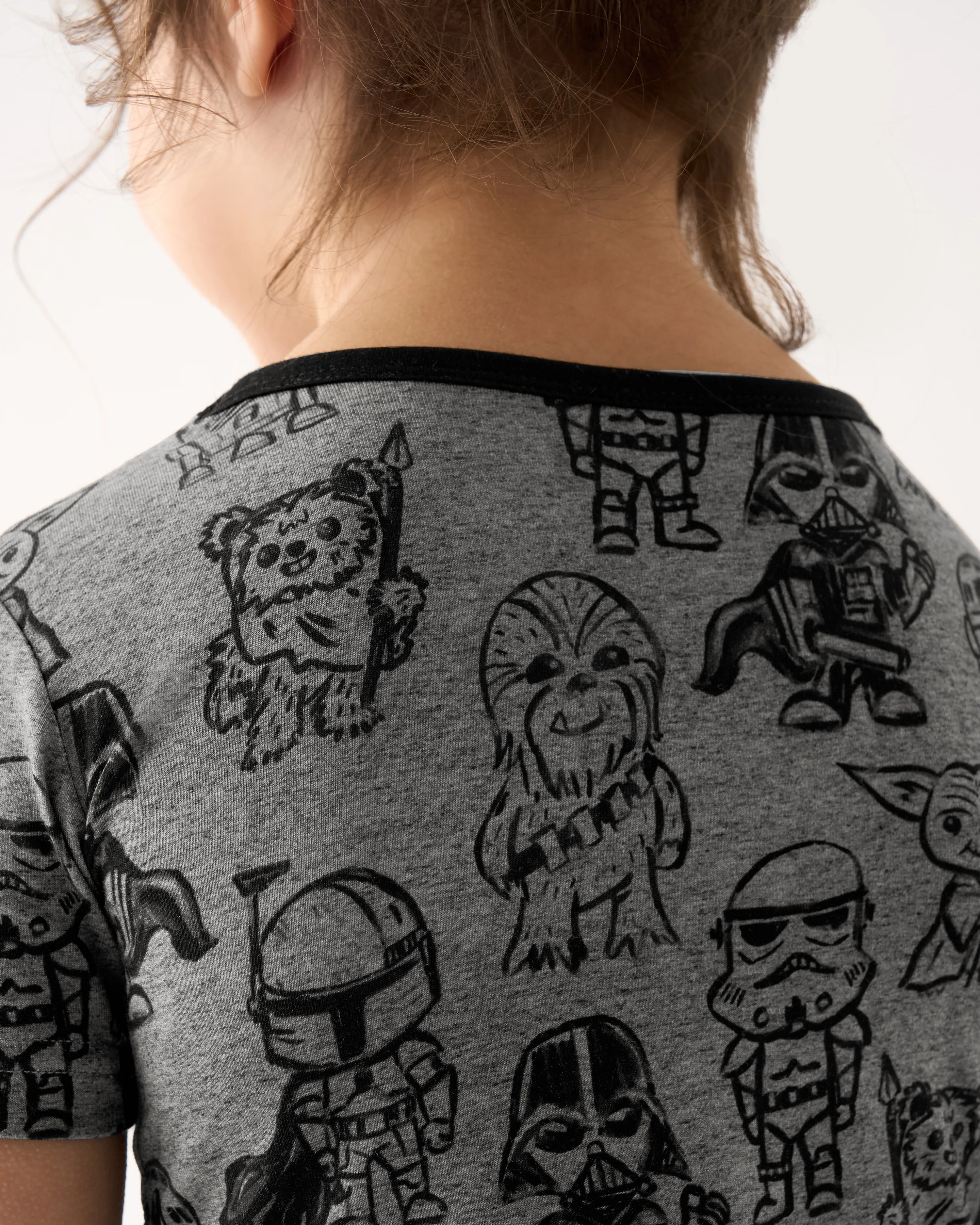 Star Wars Far, Far Away Friends Two-Piece Short Sleeve & Shorts Pajama Set - Image 5