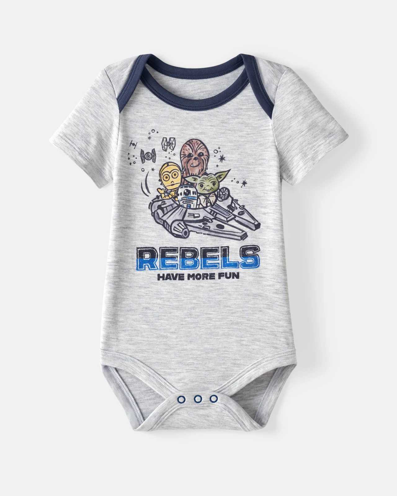 Star Wars Little Rebels Short Sleeve Bodysuit - Image 6