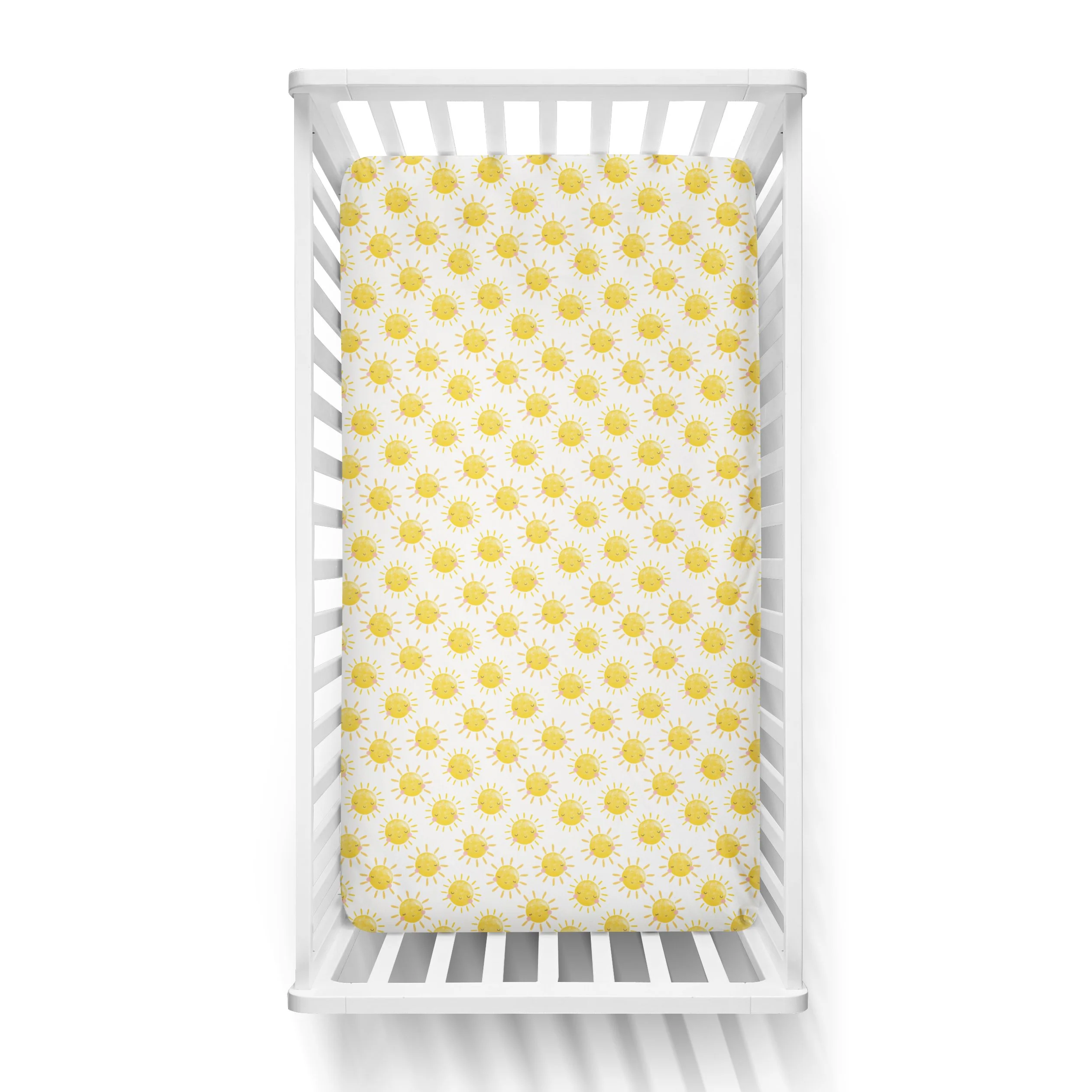 Sunshine Fitted Crib Sheet - Image 5