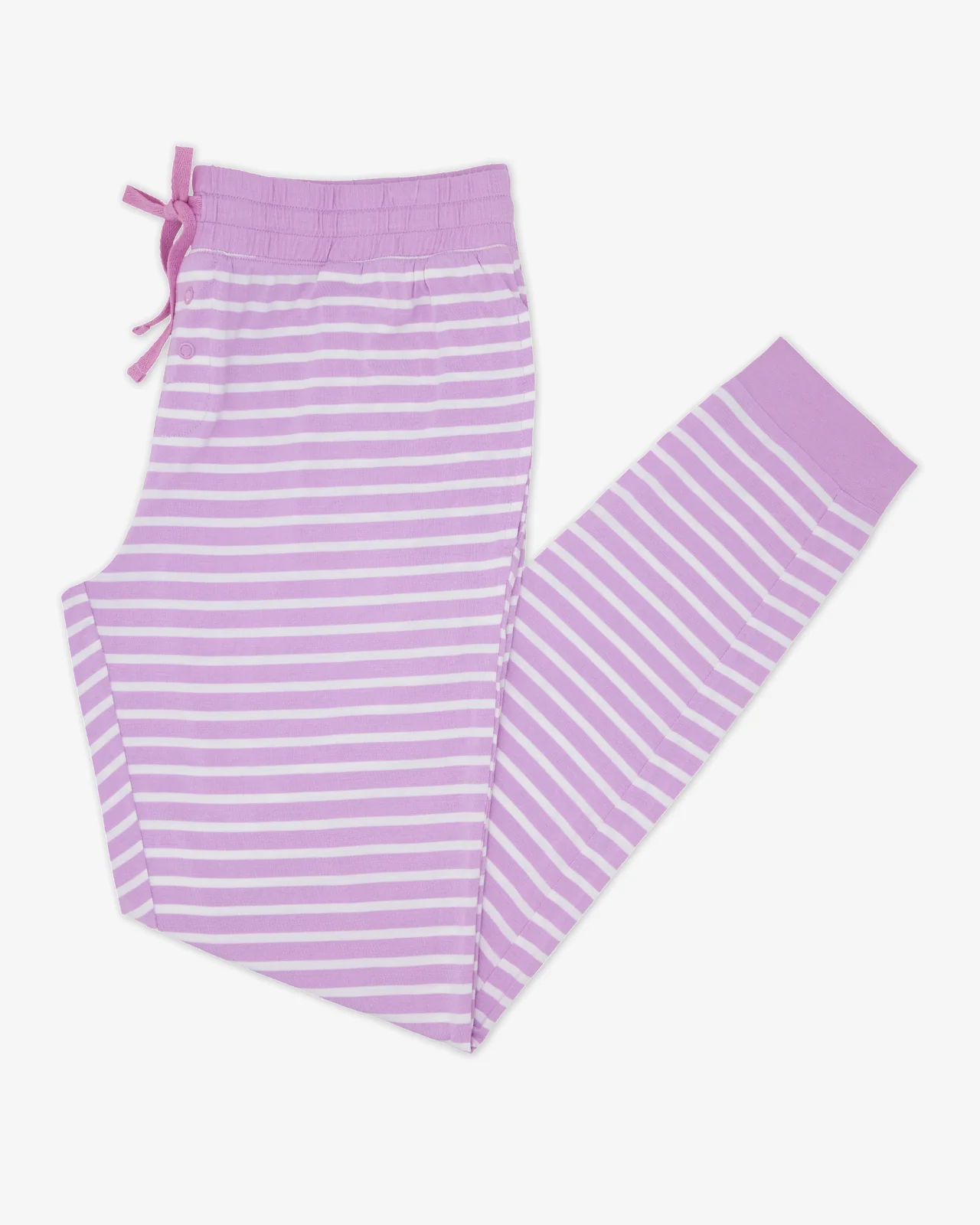 Sweet Orchid Stripe Women's Pajama Pants - Image 6