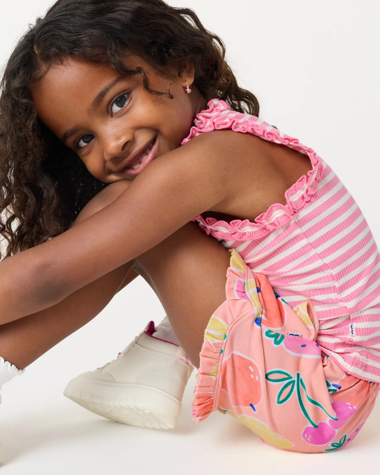 Fruit Frenzy Ruffle Shorts - Image 4