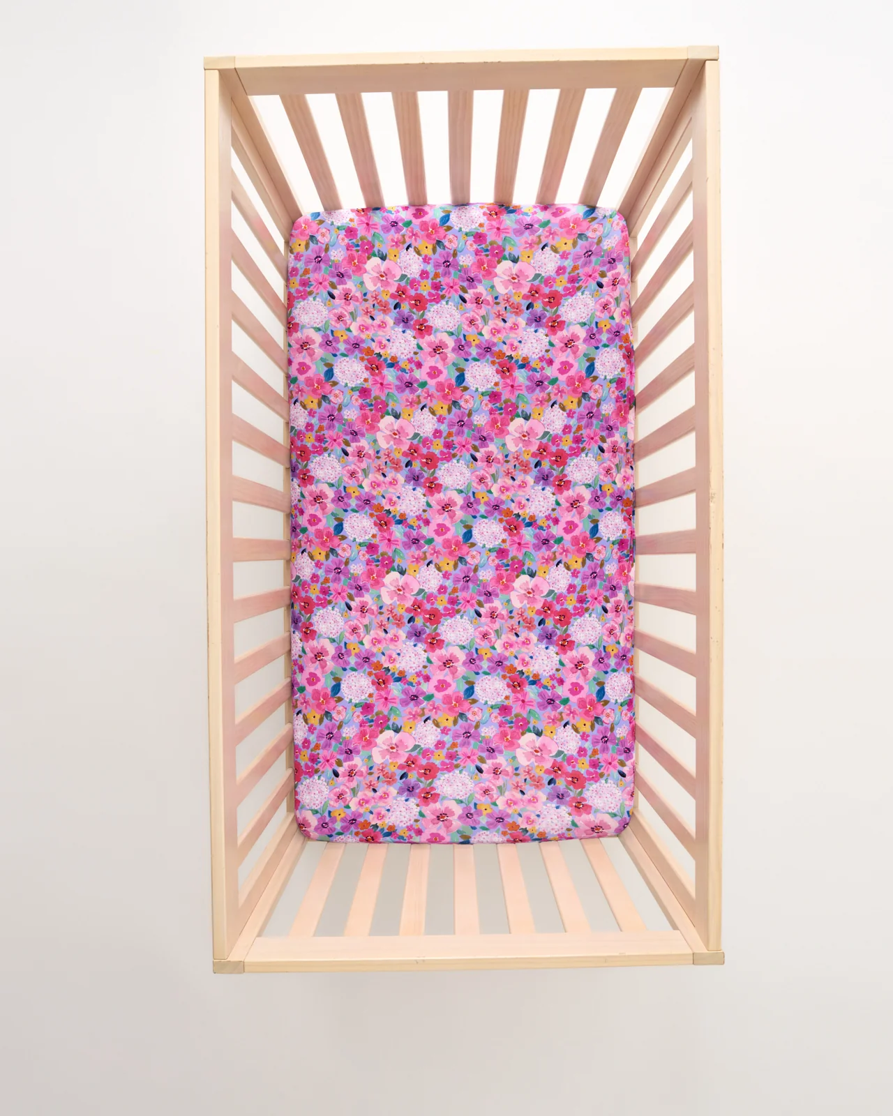 Sweet Sprigs Fitted Crib Sheet - Image 3