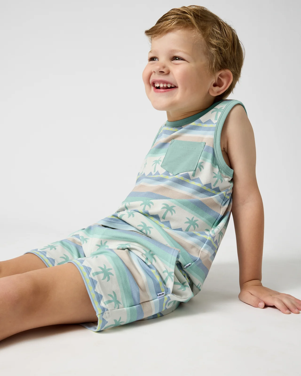 Swell Stripes Drawstring Shorts - Image 4