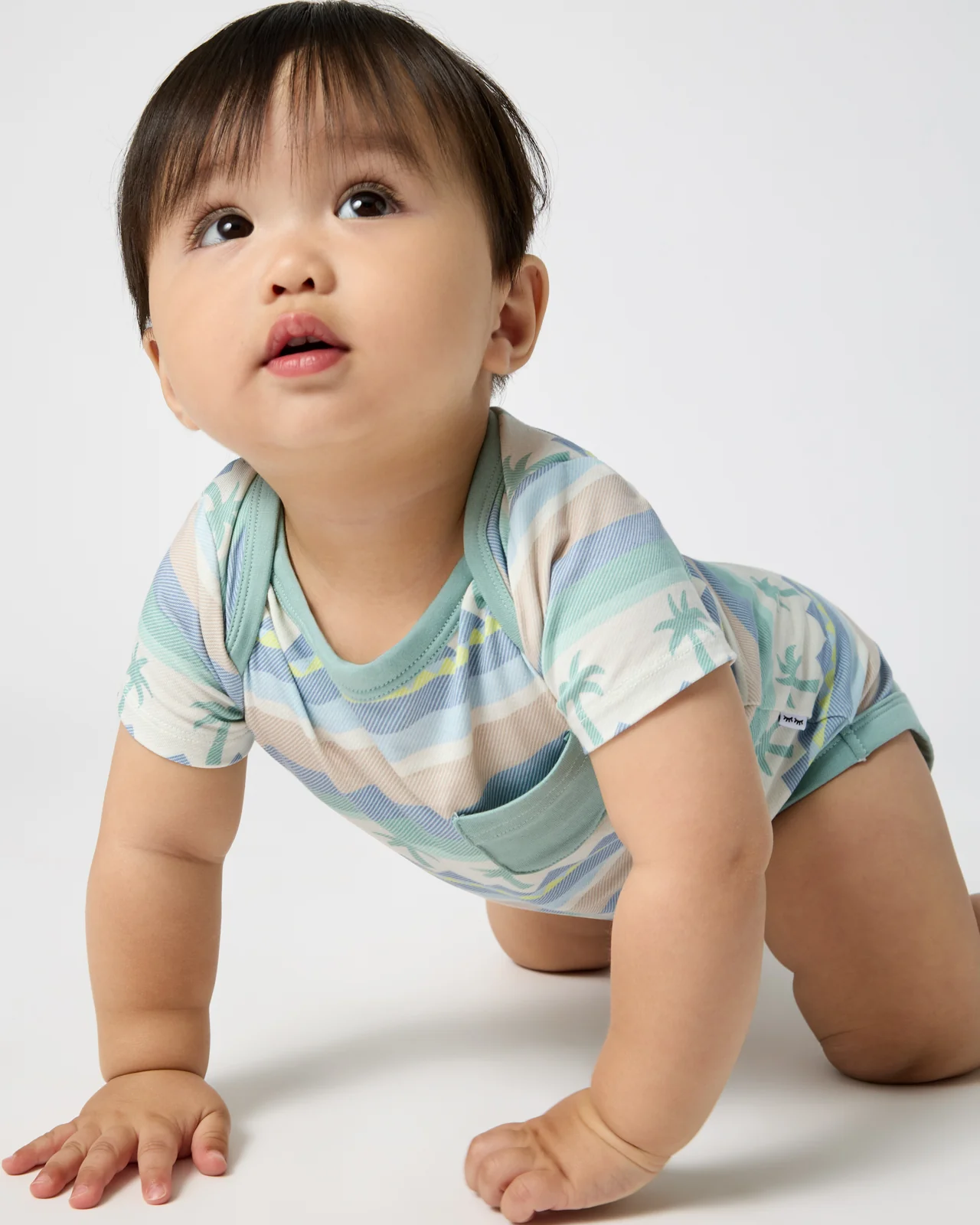 Swell Stripes Pocket Bodysuit - Image 2