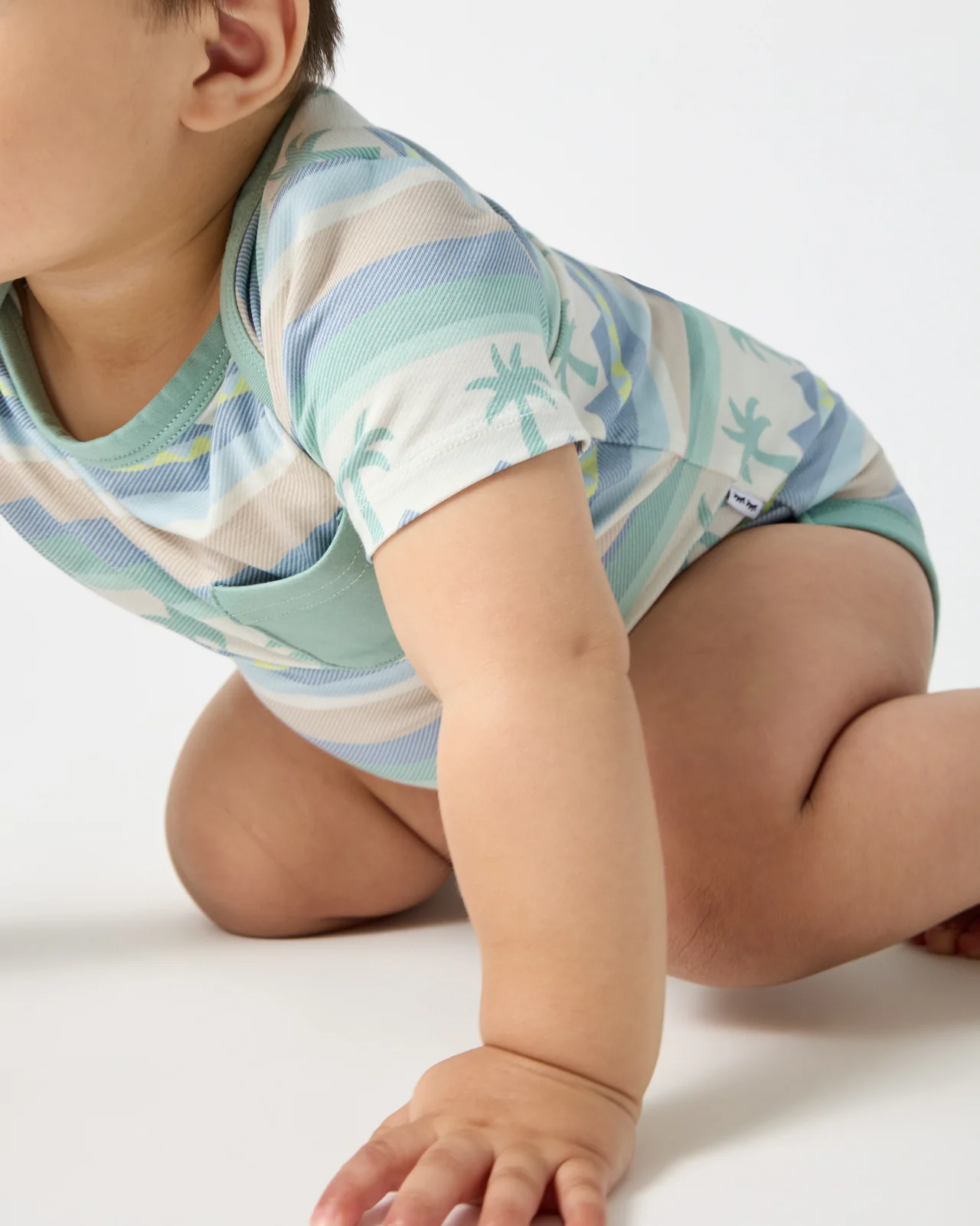 Swell Stripes Pocket Bodysuit - Image 3