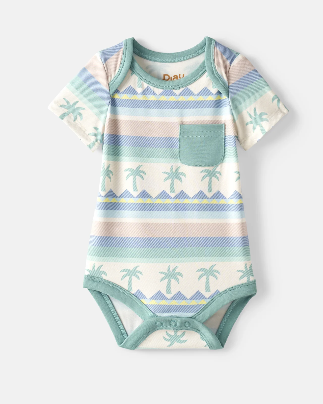 Swell Stripes Pocket Bodysuit - Image 6