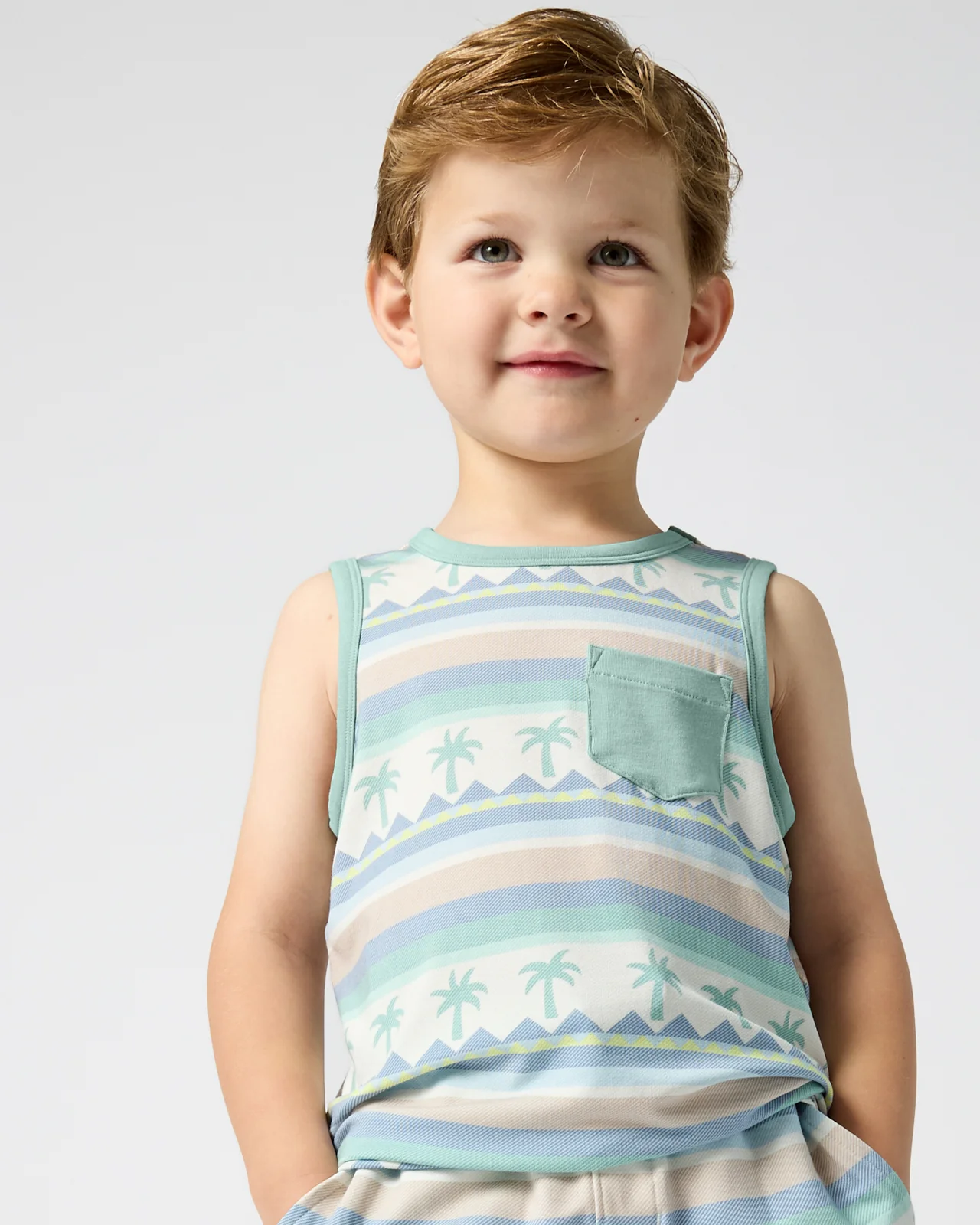 Swell Stripes Pocket Tank - Image 2