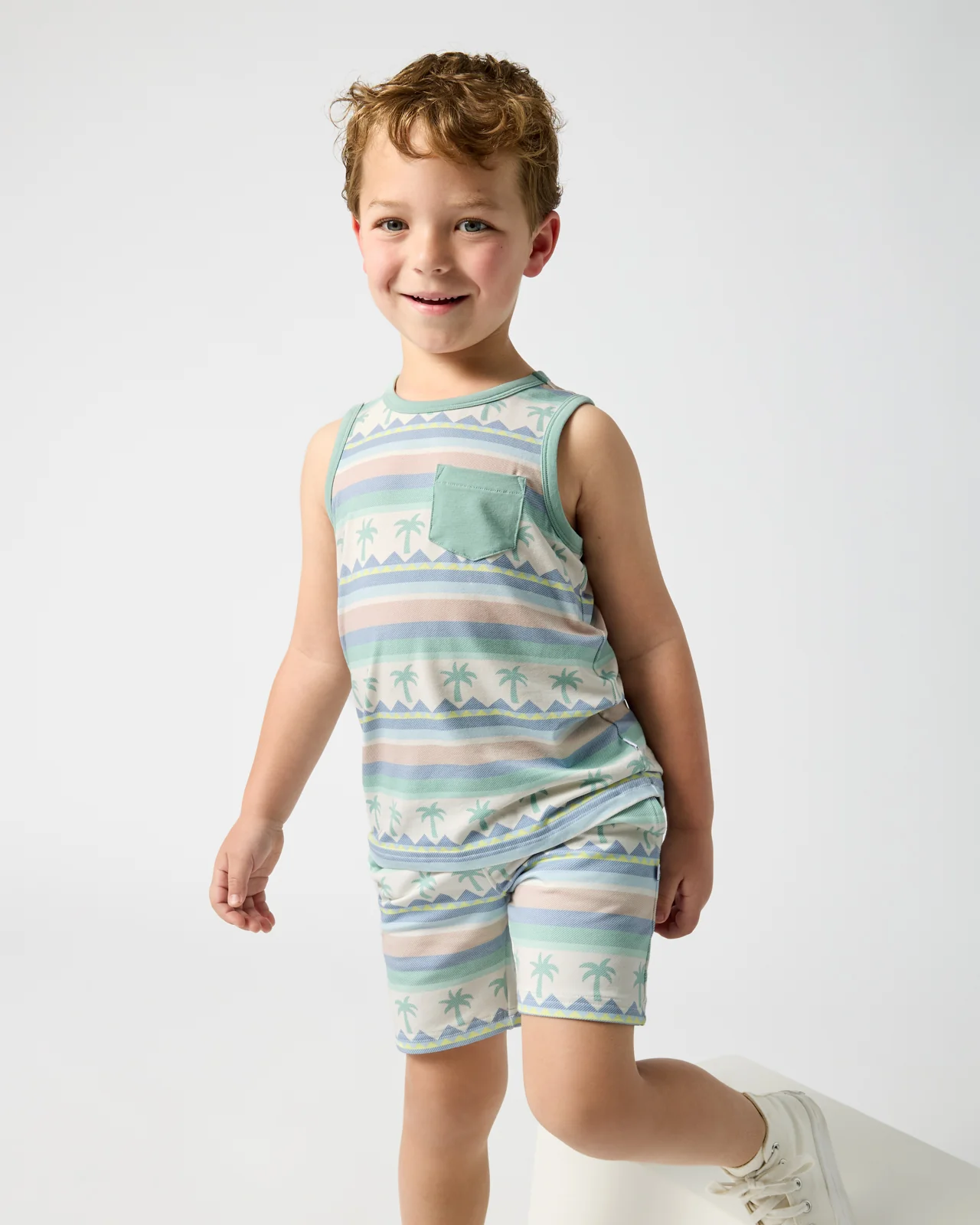 Swell Stripes Pocket Tank - Image 6