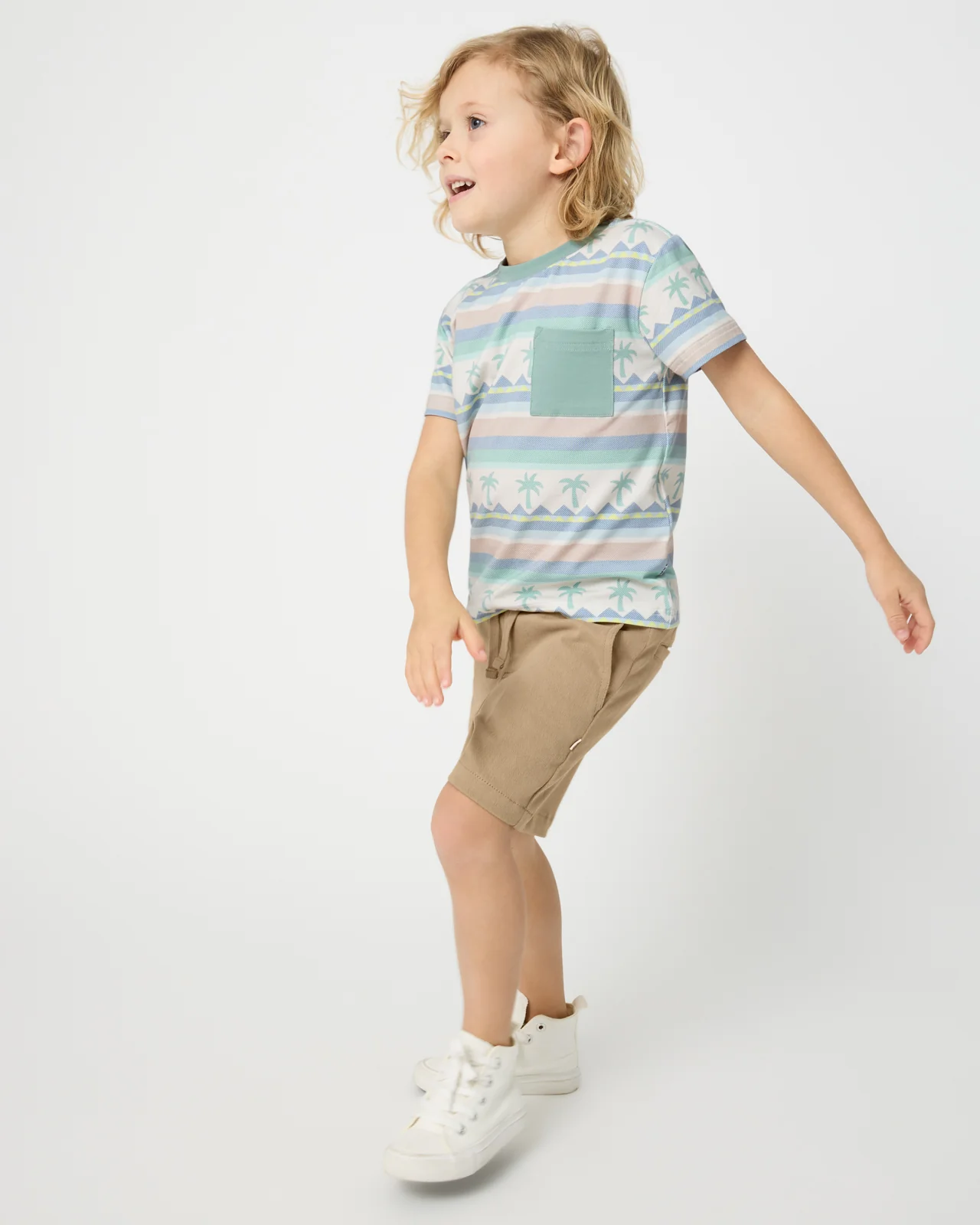 Swell Stripes Relaxed Pocket Tee - Image 2